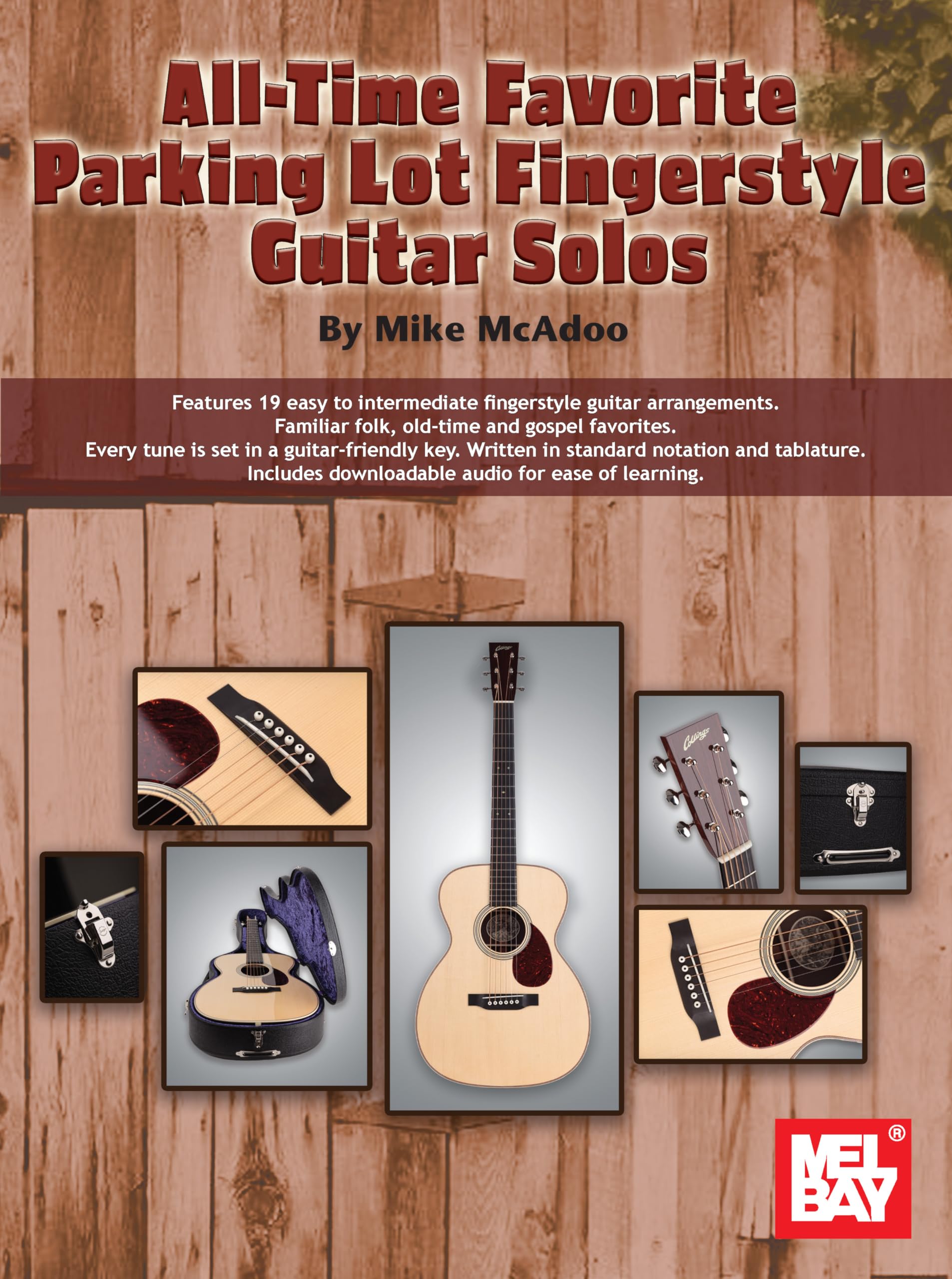 Fingerstyle guitar solos partitions pour guitare en format livre