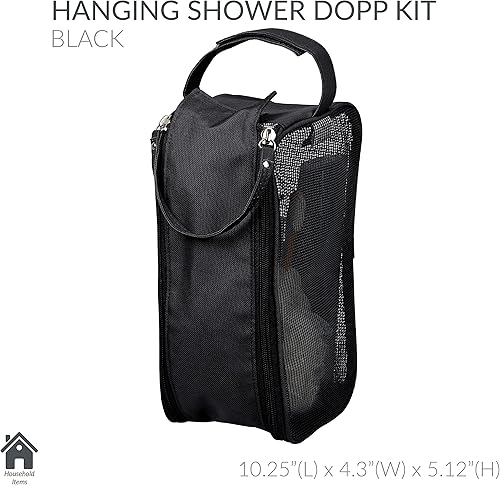 Miniatura 2 de Simplify Neceser de malla colgante  Organizador de viaje  Perfecto para dormitorio  Gimnasio  Regreso a la escuela  Champú  Accesorios de ducha