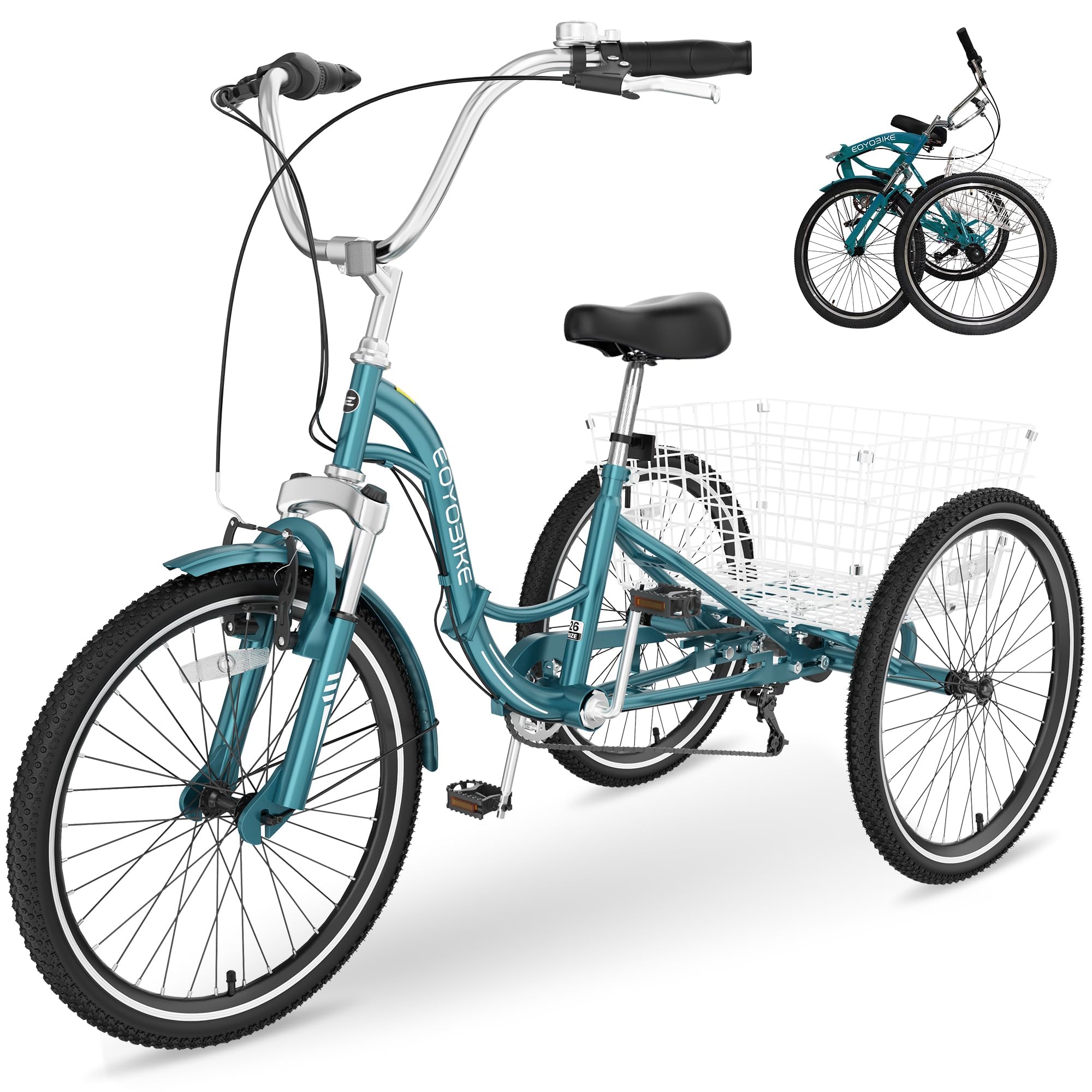 Slsy Adult Folding Tricycle