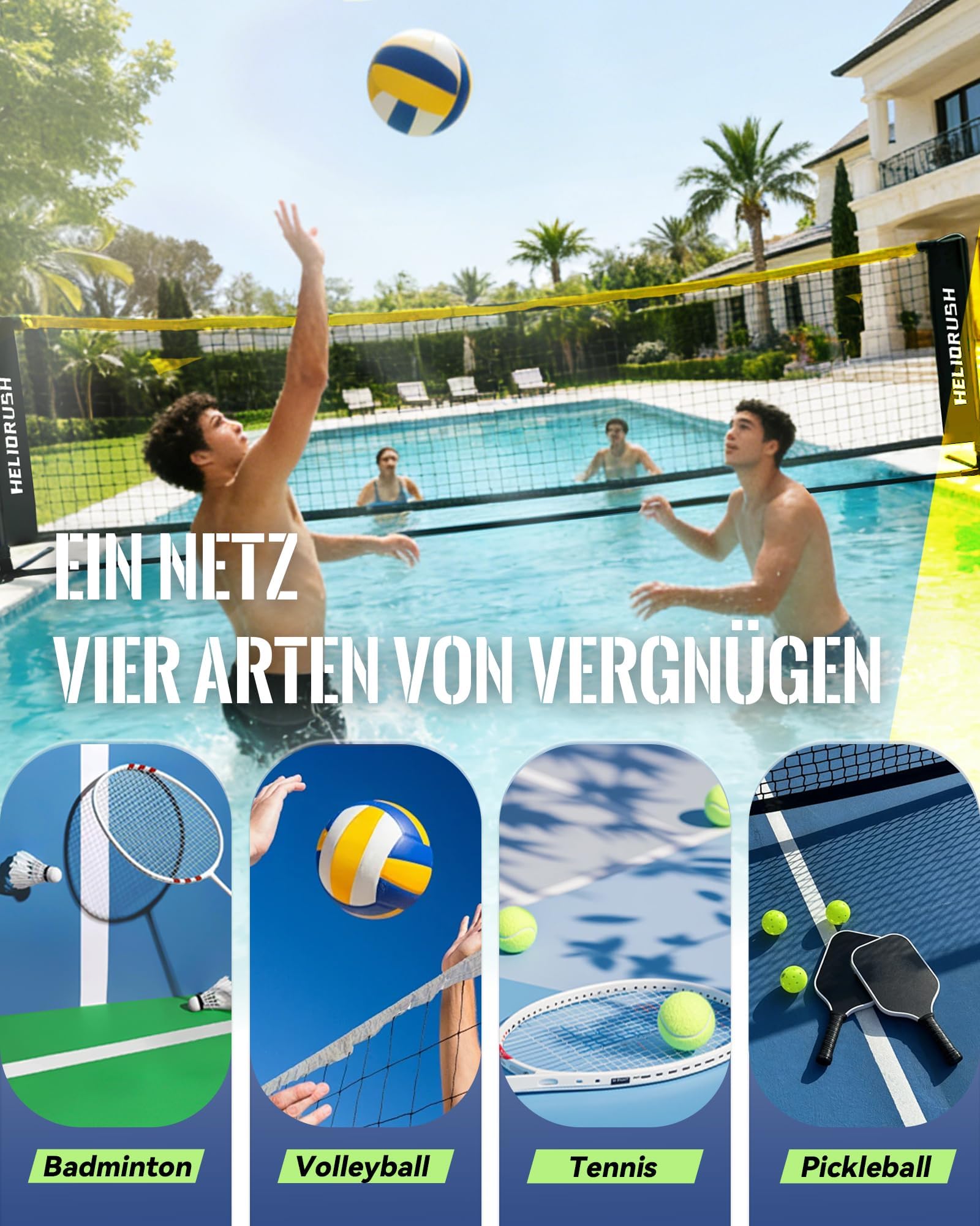 Badminton Net TBN005Y
