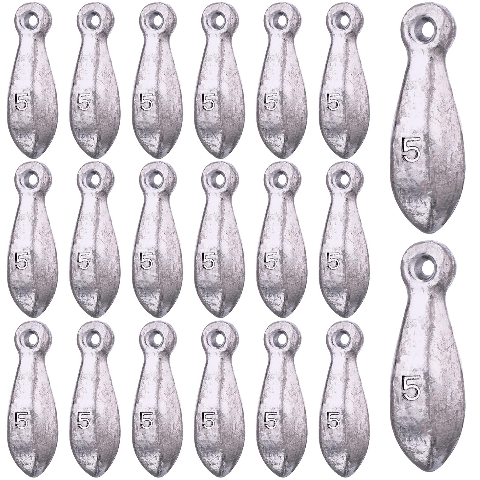 18 piezas de plomos de pesca, pesas, pesas, para océano, agua salada, agua dulce, surf, lubina, bagre, pesca, aparejos de fundición