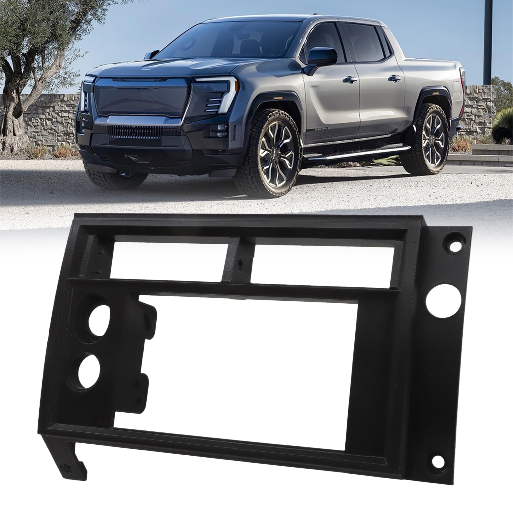 Photo 1 of MOTOQUEEN Double DIN Dash Kit for Chevy S10 Blazer/GMC S15 Jimmy
