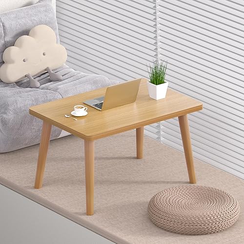 Miniatura 4 de Mesa de centro pequeña para espacio pequeño, mesa baja, mesa de pie para sentarse en el suelo, mesa de centro japonesa para sala de estar, mesas de