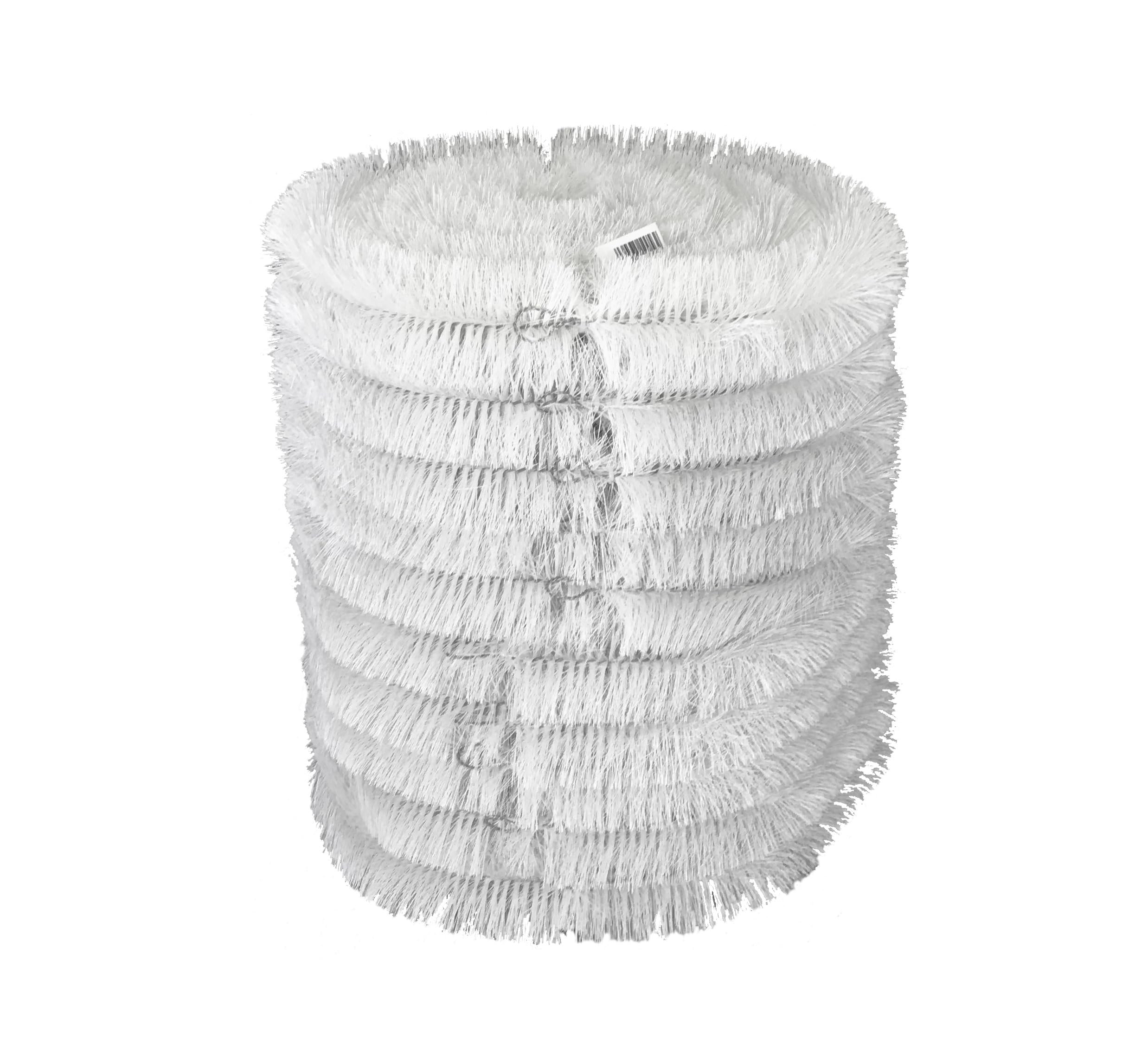 Selections White Gutter Brush Guard Leaf, Moss & Debris Protection In 4M Roll - Pack Of 10