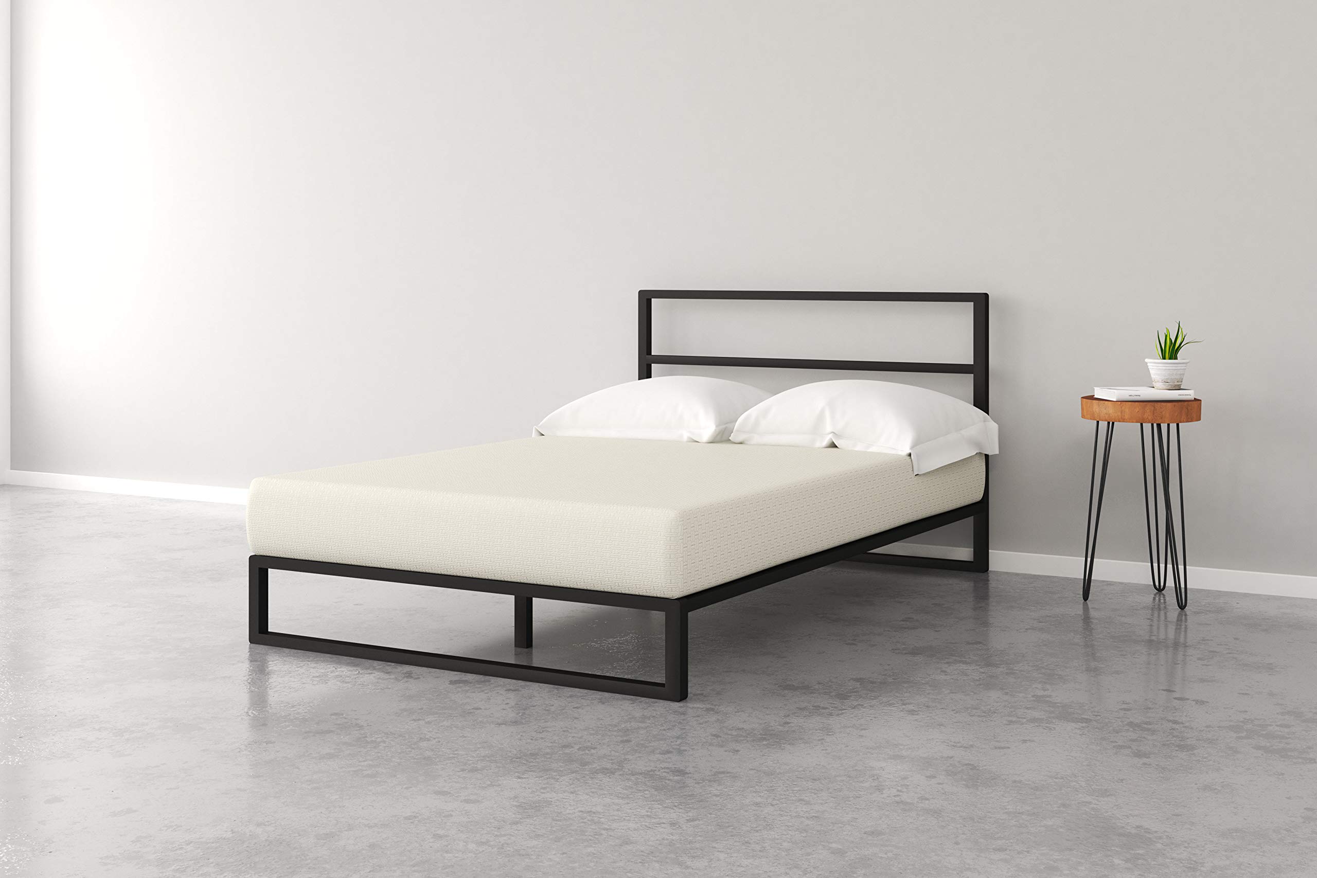 Signature Design by Ashley Ashley Chime 8 Inch Medium Firm Memory Foam Mattress, CertiPUR-US Certfie