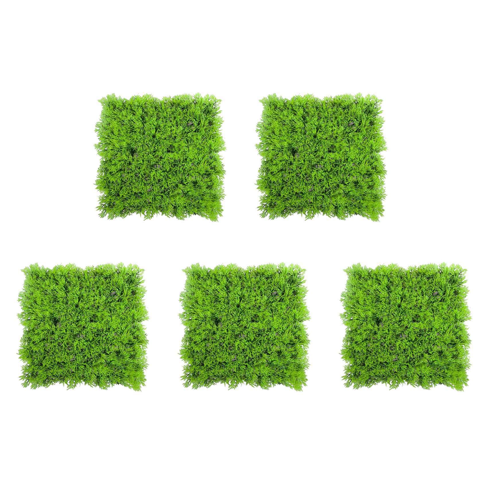 Jnchdghwa 5X Artificial Fake Water Aquatic Green Grass Plant Lawn Aquarium Landscape