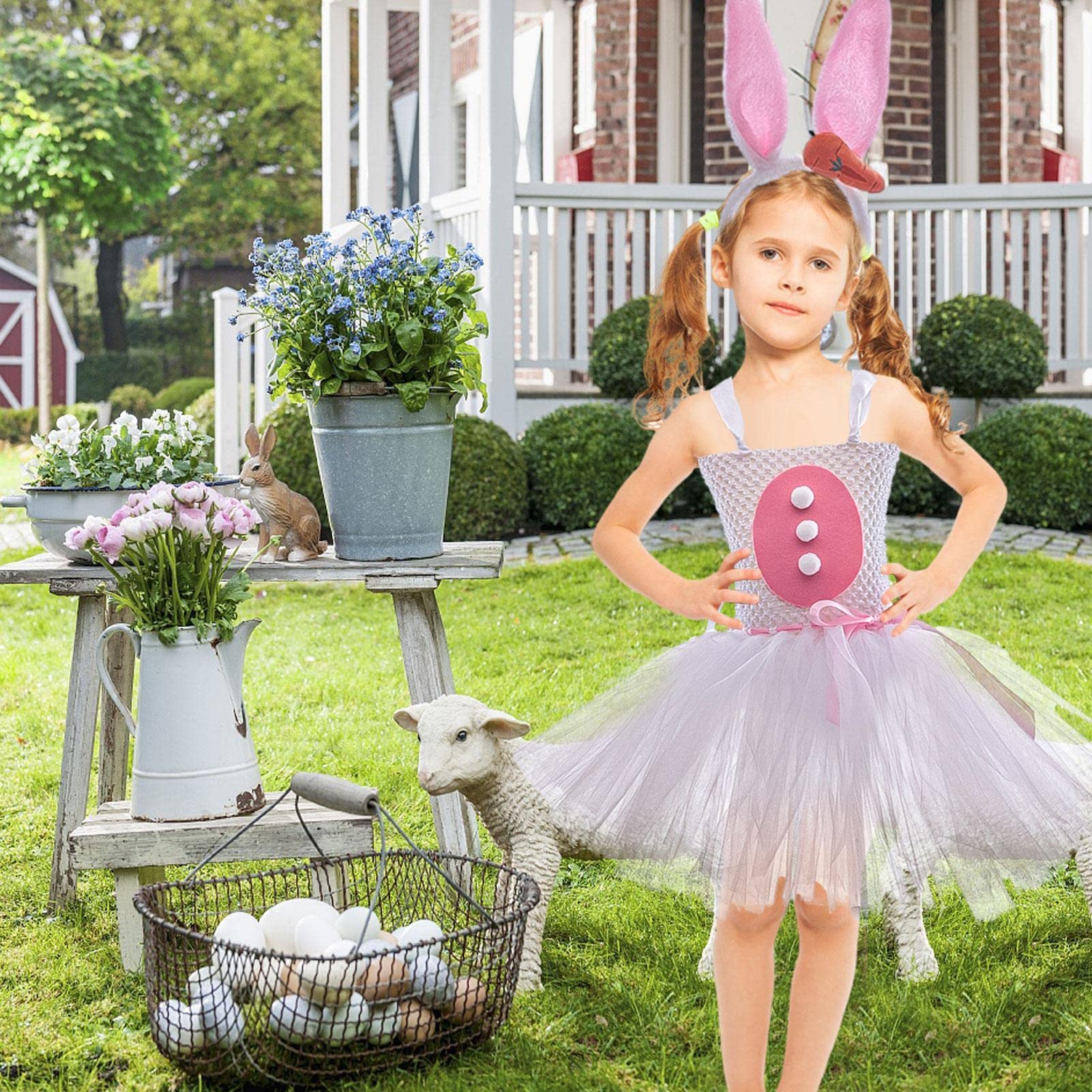 green dress pink bunny ears Green Cosplay Dress - Perfect for Bunny Hat - All Sizes - Louise Belcher