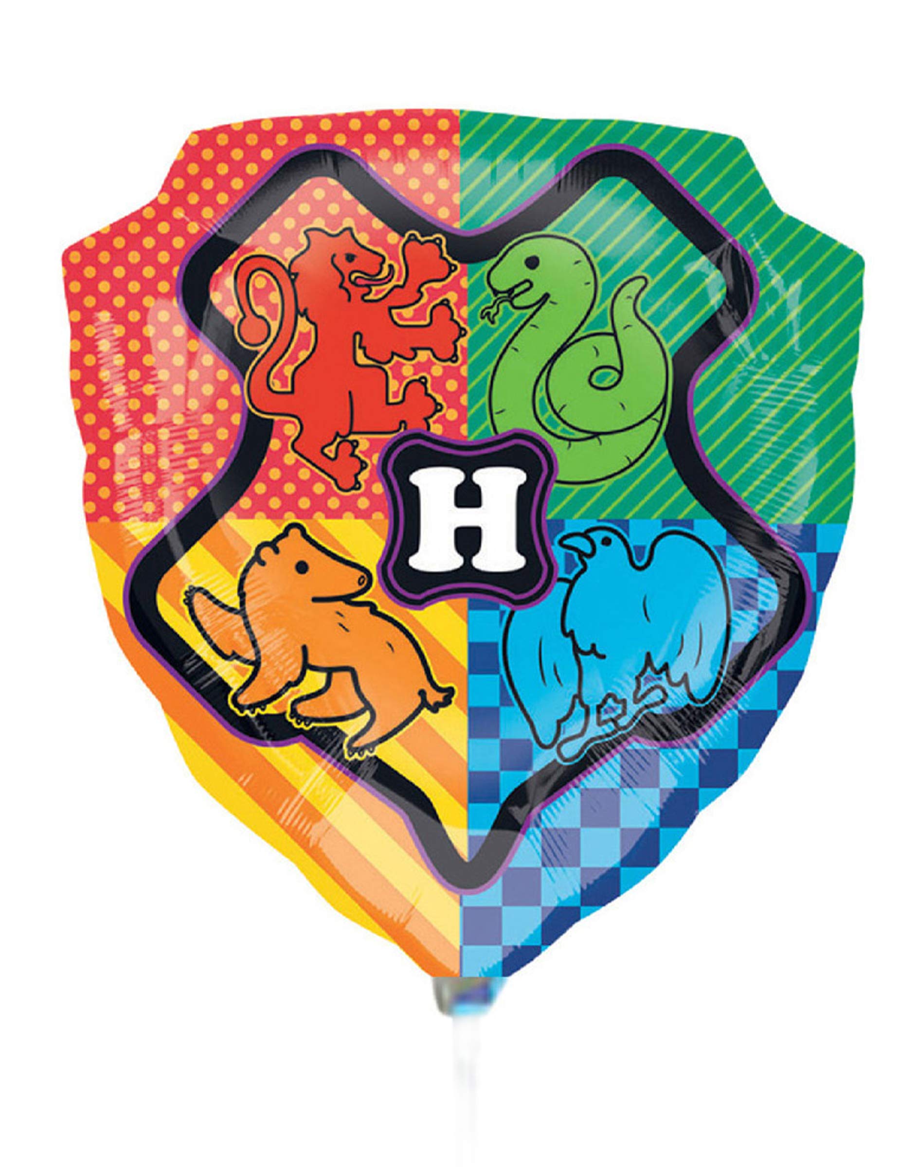(PKT) Child Harry Potter Crest Supershape Foil Balloon