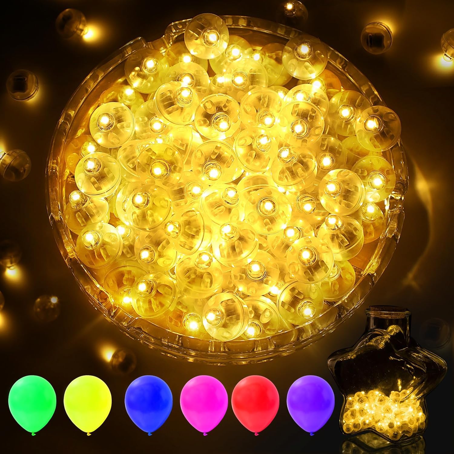 Sunshine smile 30 Stück Mini LED Lichter