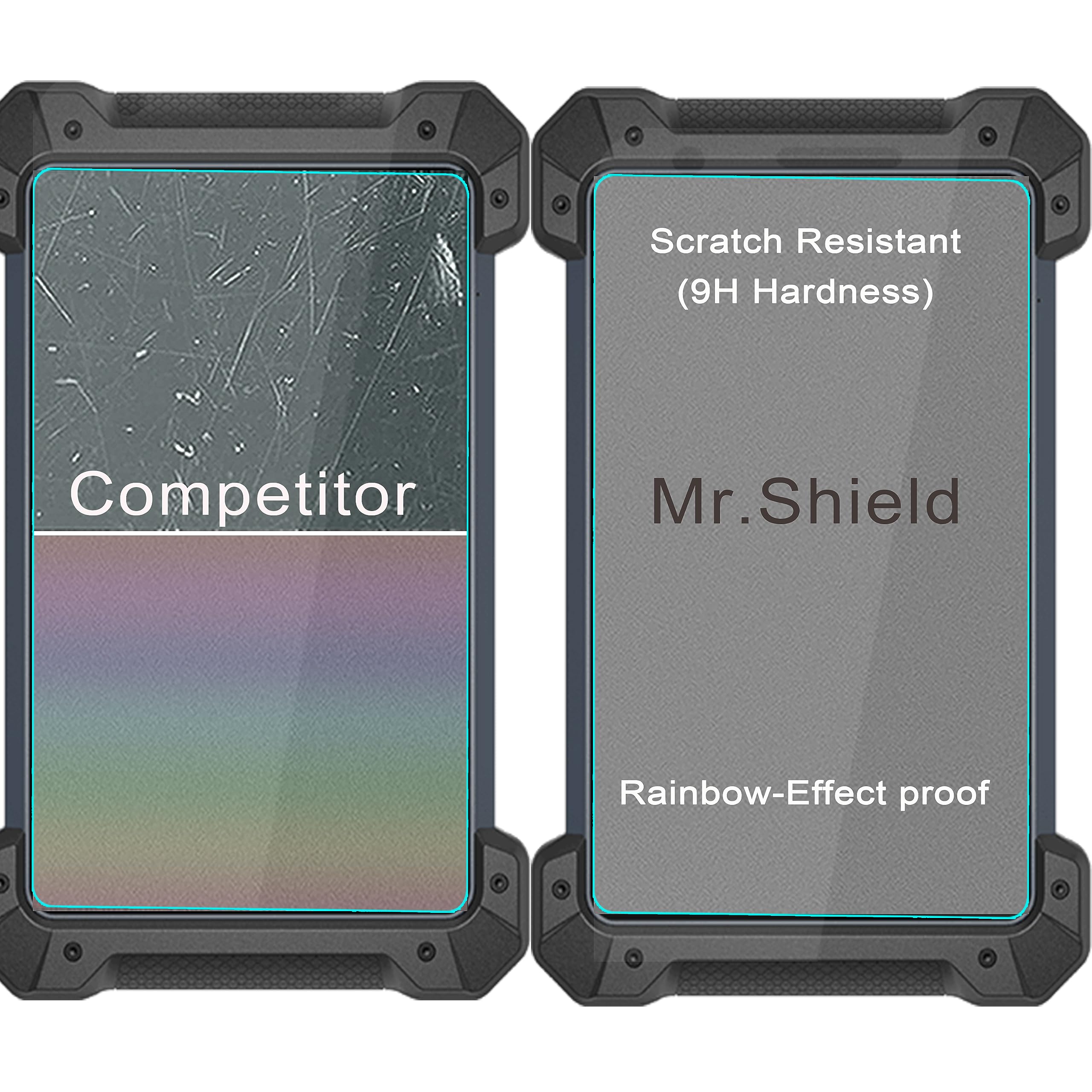 Pellicola Protettiva In Vetro Ibrido BROTECT Per Autel MK908 | AirGlass | Durezza 9H, Anti-Impronta, Made In Germany