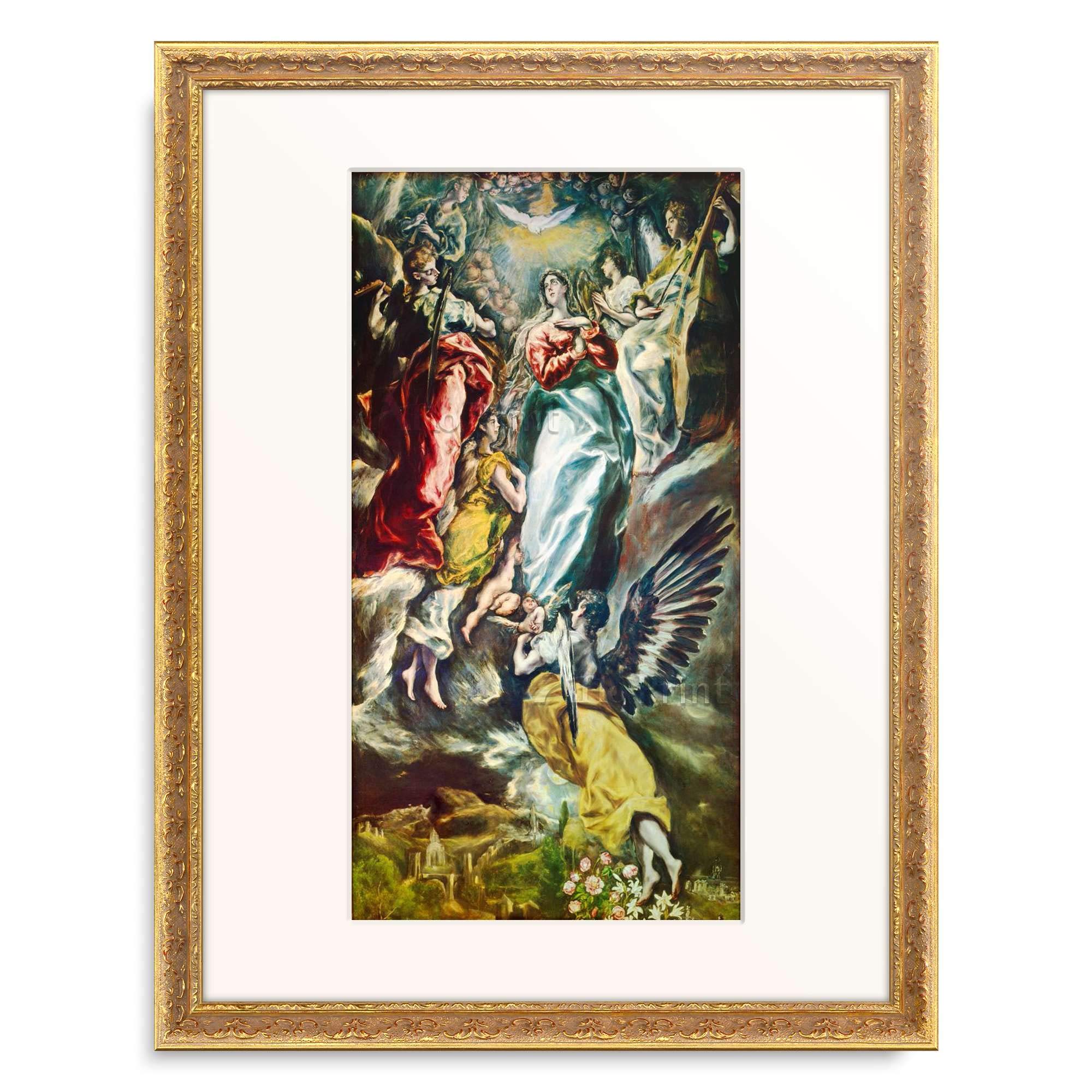 Amazon.co.jp: エル・グレコ El Greco 「無原罪のお宿り The