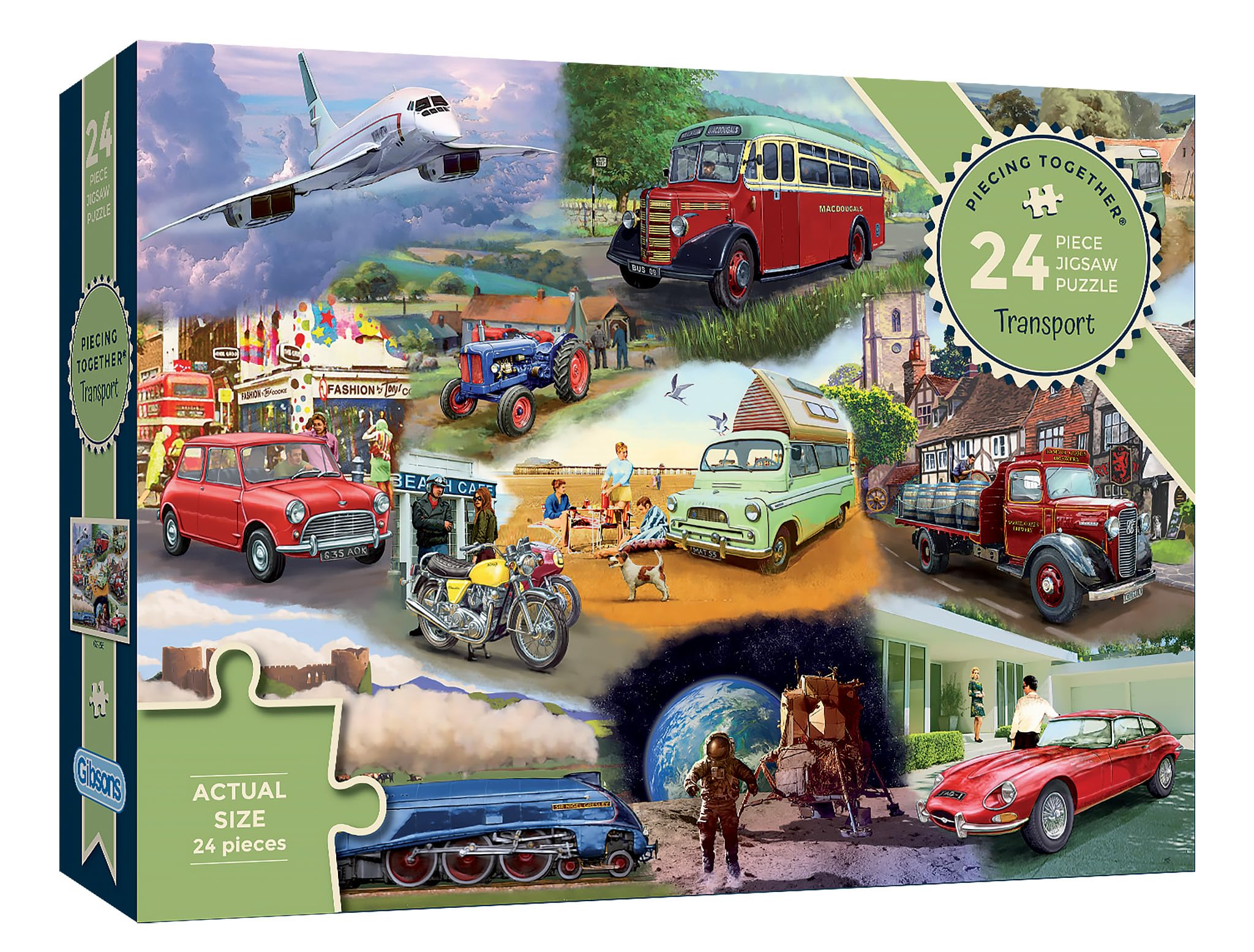 Gibsons Dogs 24 XL Jigsaw Puzzle - The Piecing Together Collection (Also Available in 500 Piece Puzzle