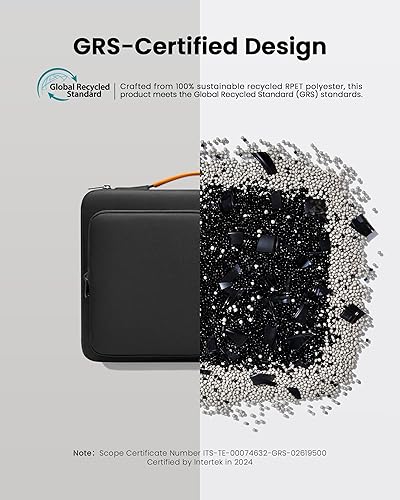 Vista 6 de Tomtoc 13-15 pulg Funda protectora, Negro