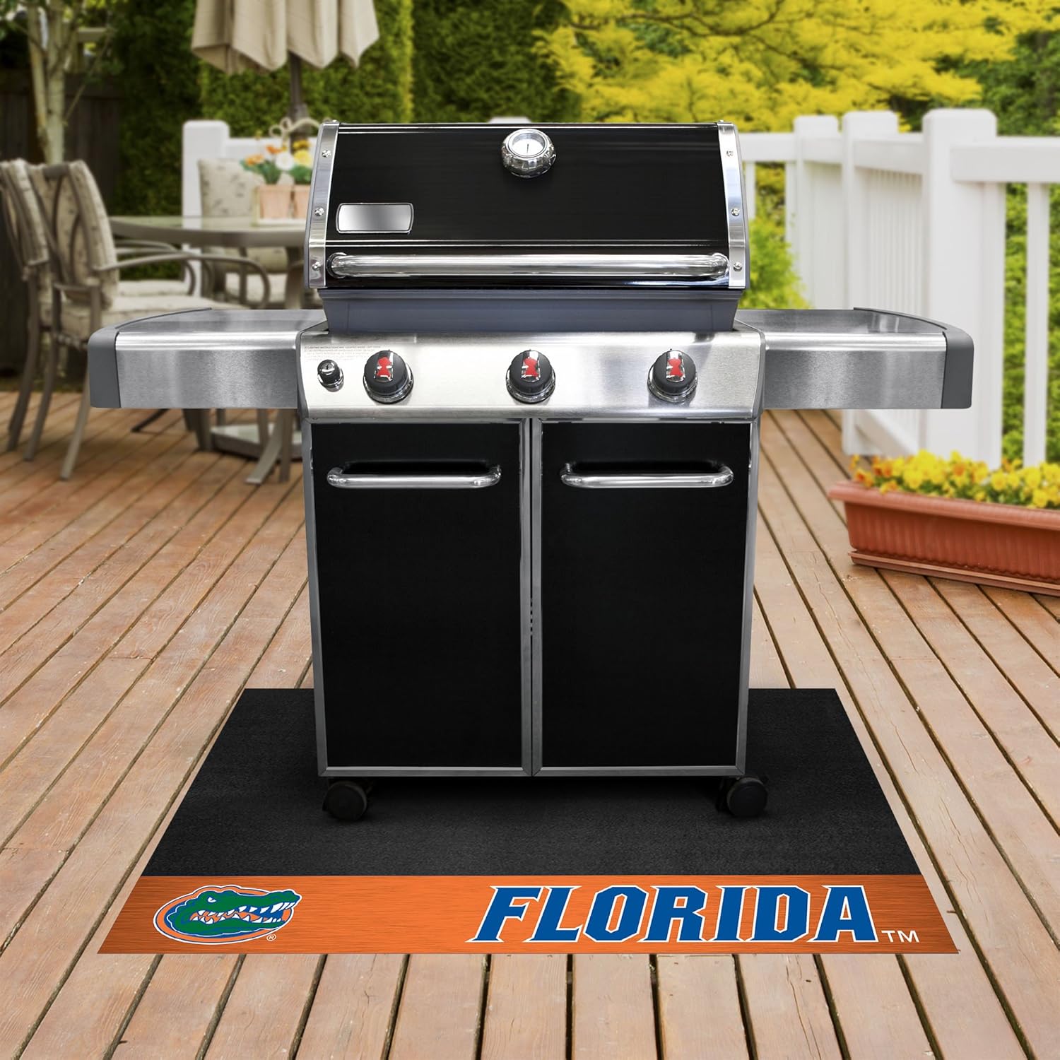 FANMATS NCAA Unisex-Adult Grill Mat