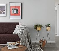 Vista 5 de Ameritex Funda de sofá biplaza, protector de muebles acolchado resistente al agua con parte trasera antideslizante para perros, niños y mascotas