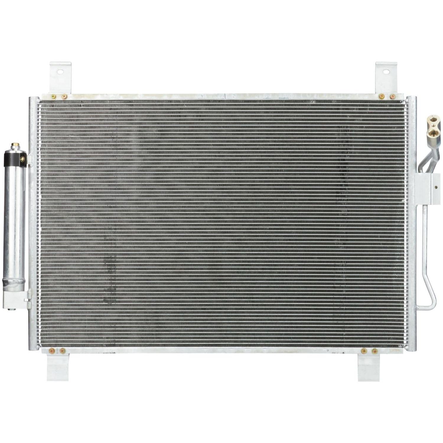 Lynol Cooling System Aluminum AC Condenser Compatible With 2014-2020 Infiniti QX60 2013-2021 Pathfinder L4 2.5L V6 3.5L Direct Replacement