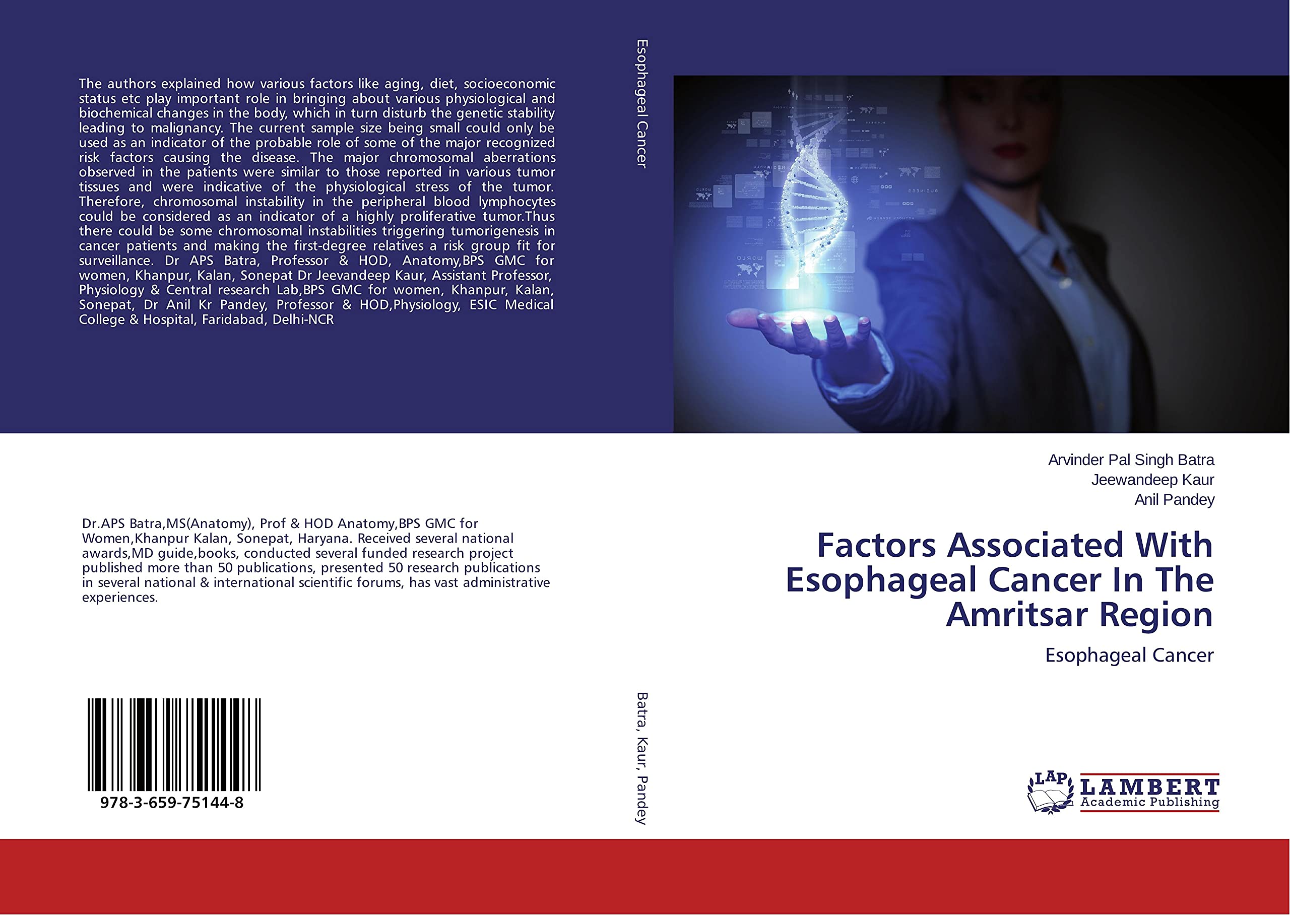 Factors Associated With Esophageal Cancer In The Amritsar Region