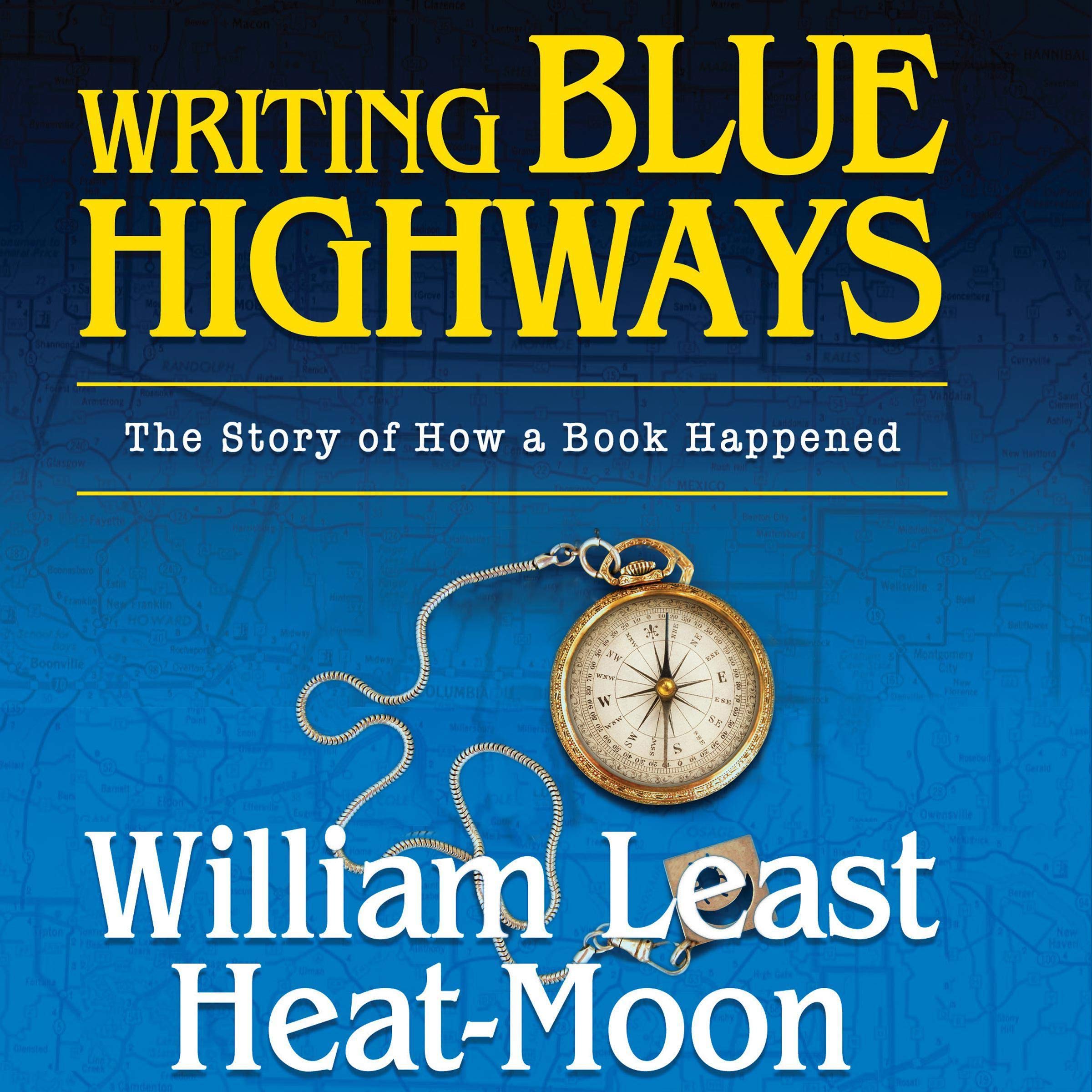Cover art for Writing Blue Highways