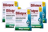 Vista 11 de Blistex Bálsamo labial de bayas medicadas, paquete de 3