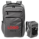M L1NY Custom Laptop Backpack - Add Your Own Company Logo or Text - Printed or Embroidered for a Professional Look. (225)
