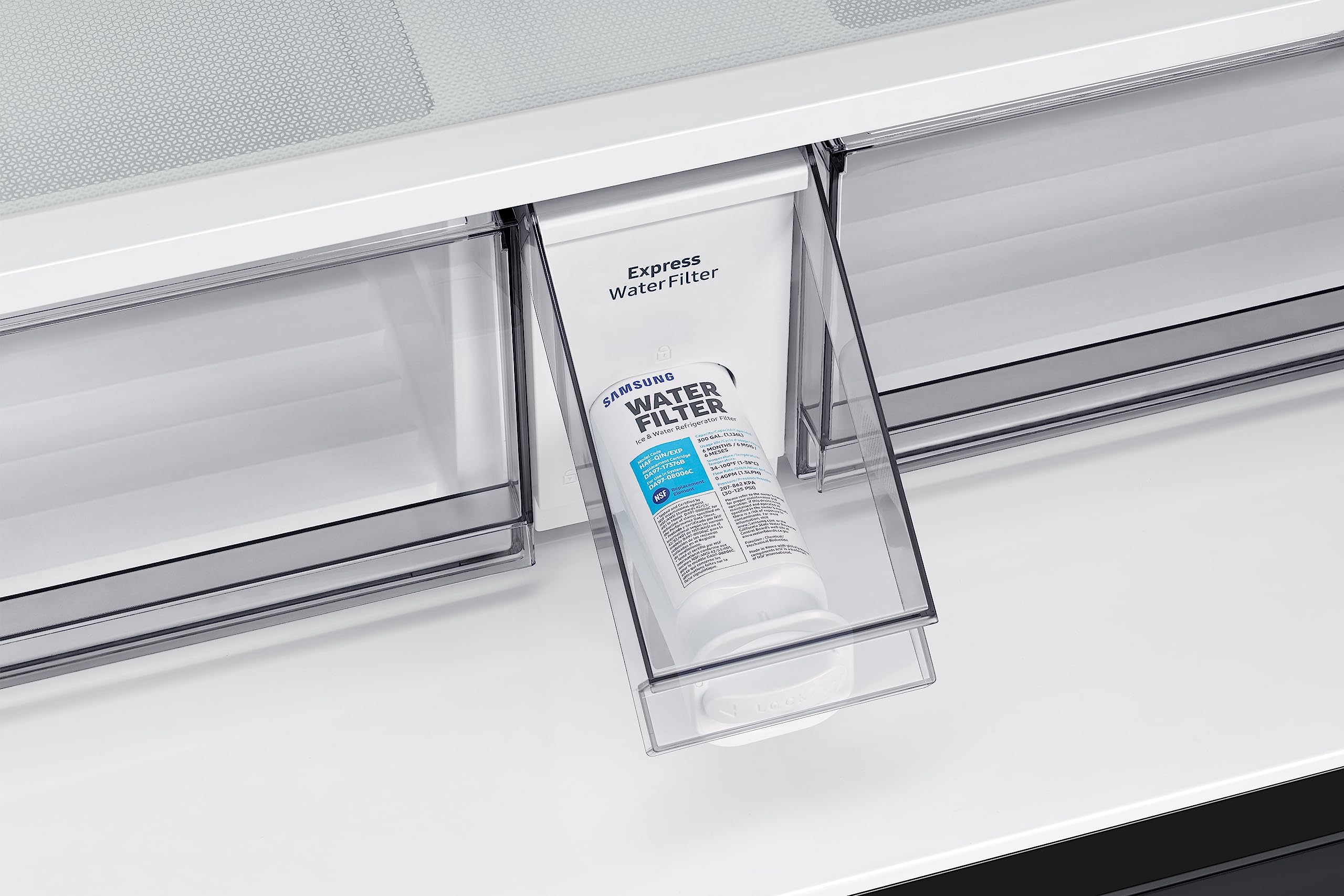Samsung Réfrigérateur Français 178cm 649L AI Energy Mode SmartThings Auto Ice Maker No Frost+ Noir RF59C701EB1/EG
