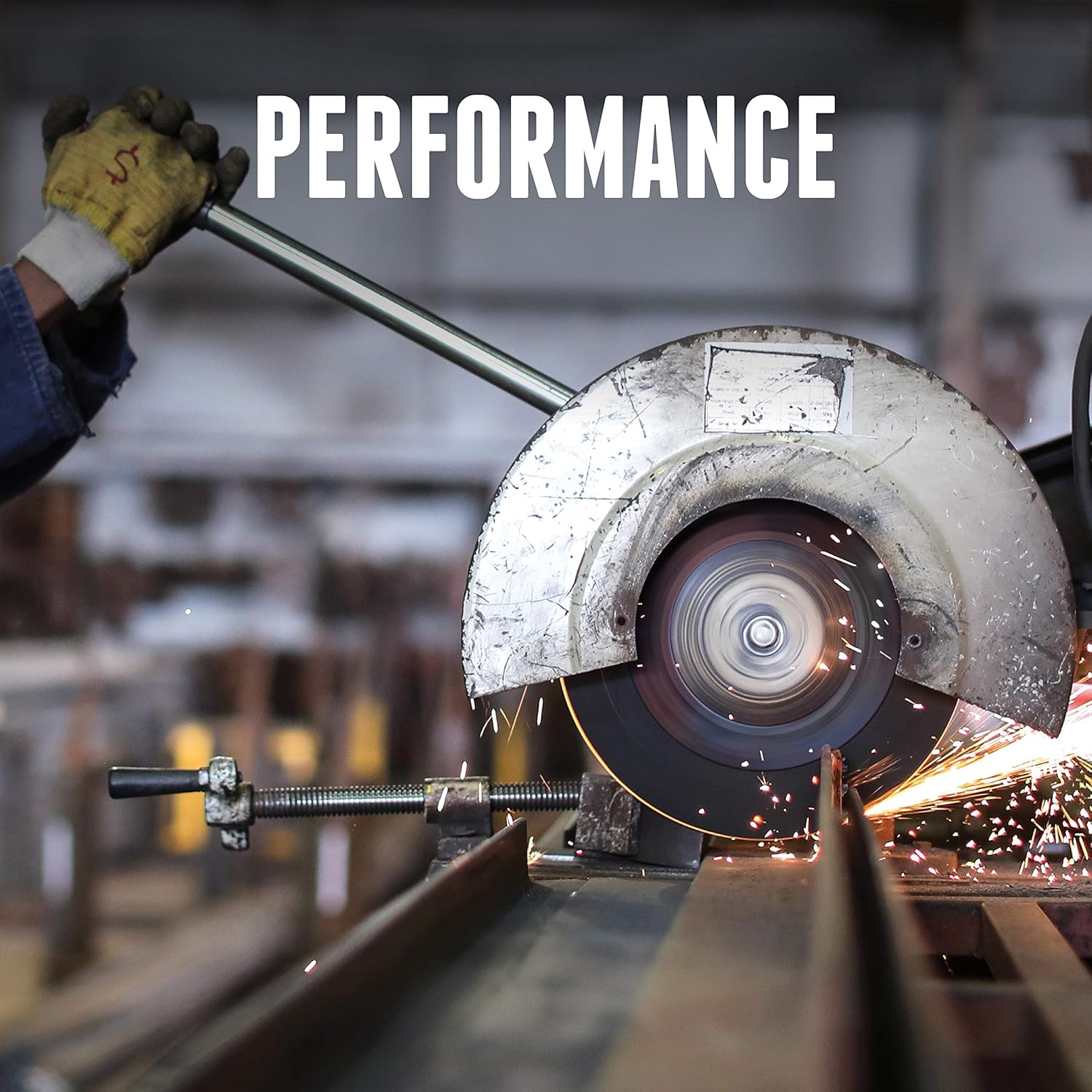 Weiler 57091 14-Inch Cutting Wheel, Tiger AO Steel/Metal Long Life, Performance Cutting, 1/8" A30R Type 1 1" Arbor (Pack of 10)