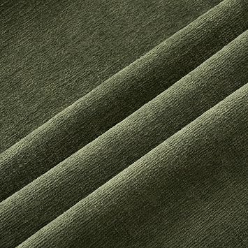 MIULEE Olive Green Chenille Couch Throw Pillow Covers, 18x18