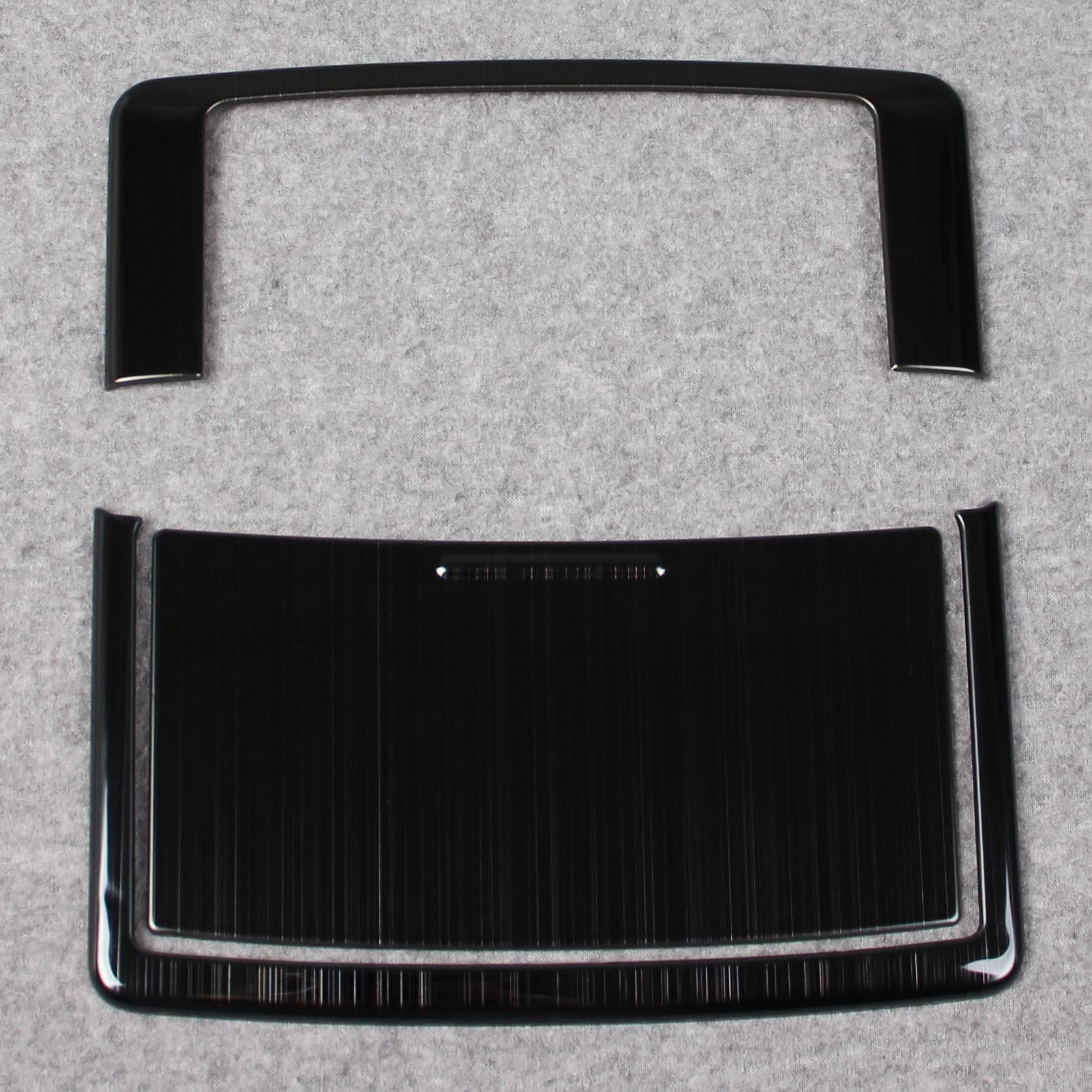 Beautost Fit for Nissan Rogue 2021 2022 2023 2024 2025 Front Reading Light Ceilling Map Frame Trim (Black)