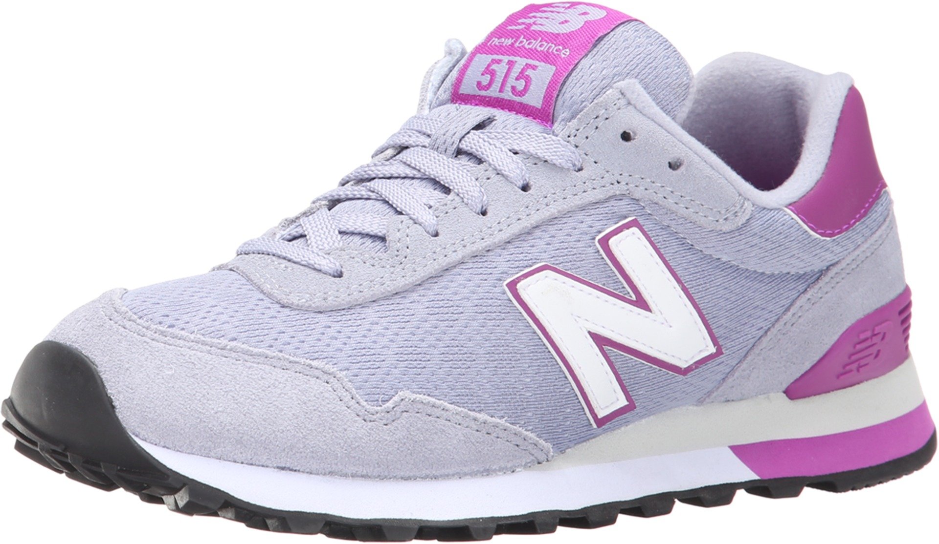 New Balance Women's 515 V1 Sneaker, Black/Prism Purple/Gold Rush, 6 M US — view 33