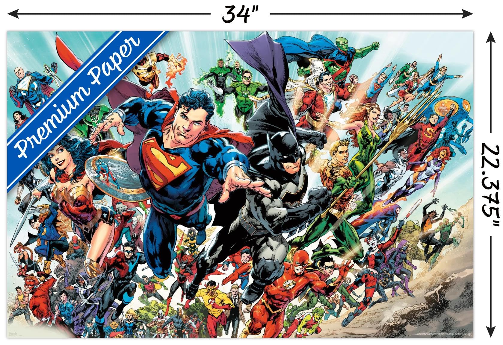 Amazon.com: DC Comics Justice League Rebirth - Group Wall Poster