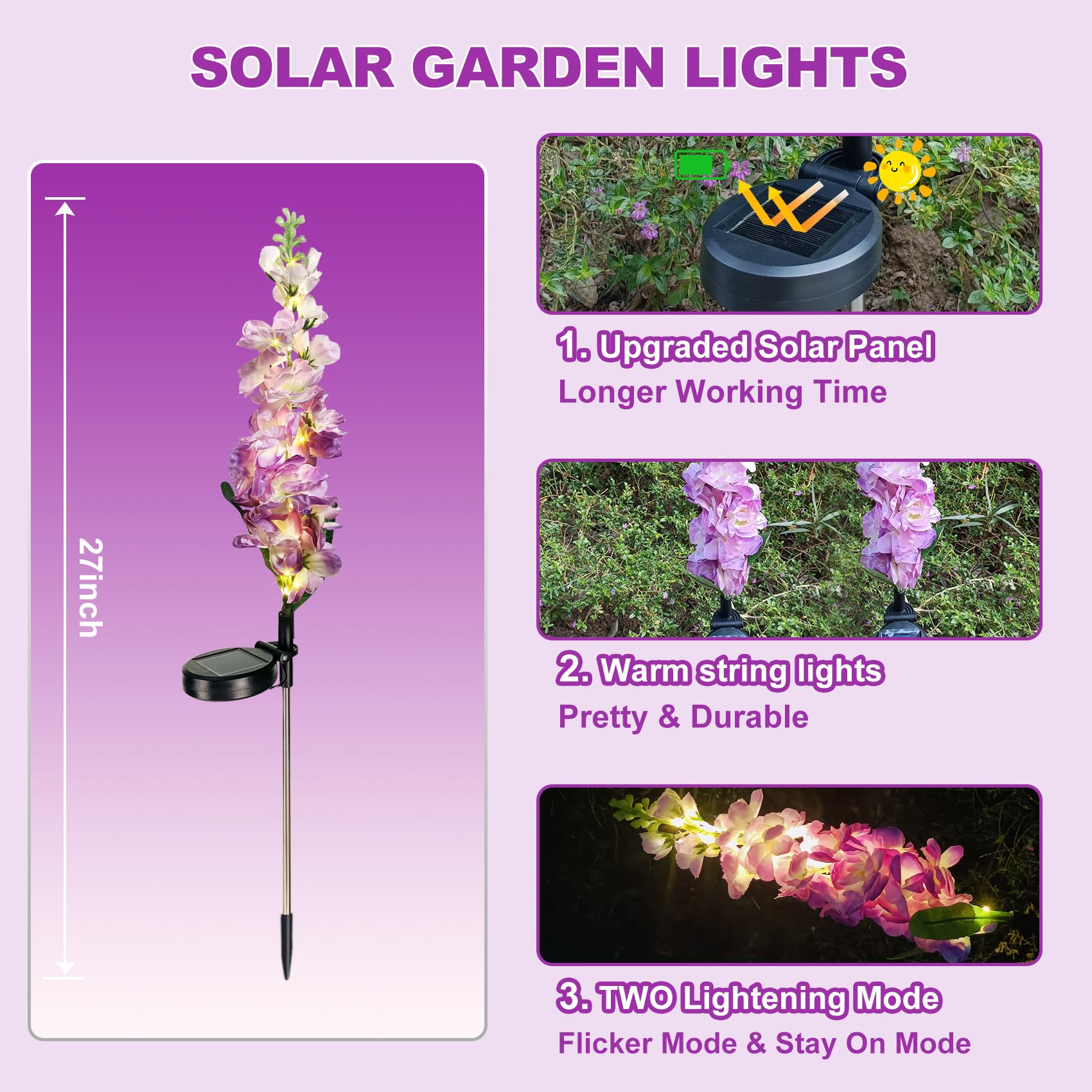 Solar Lights Outdoor - Image 4