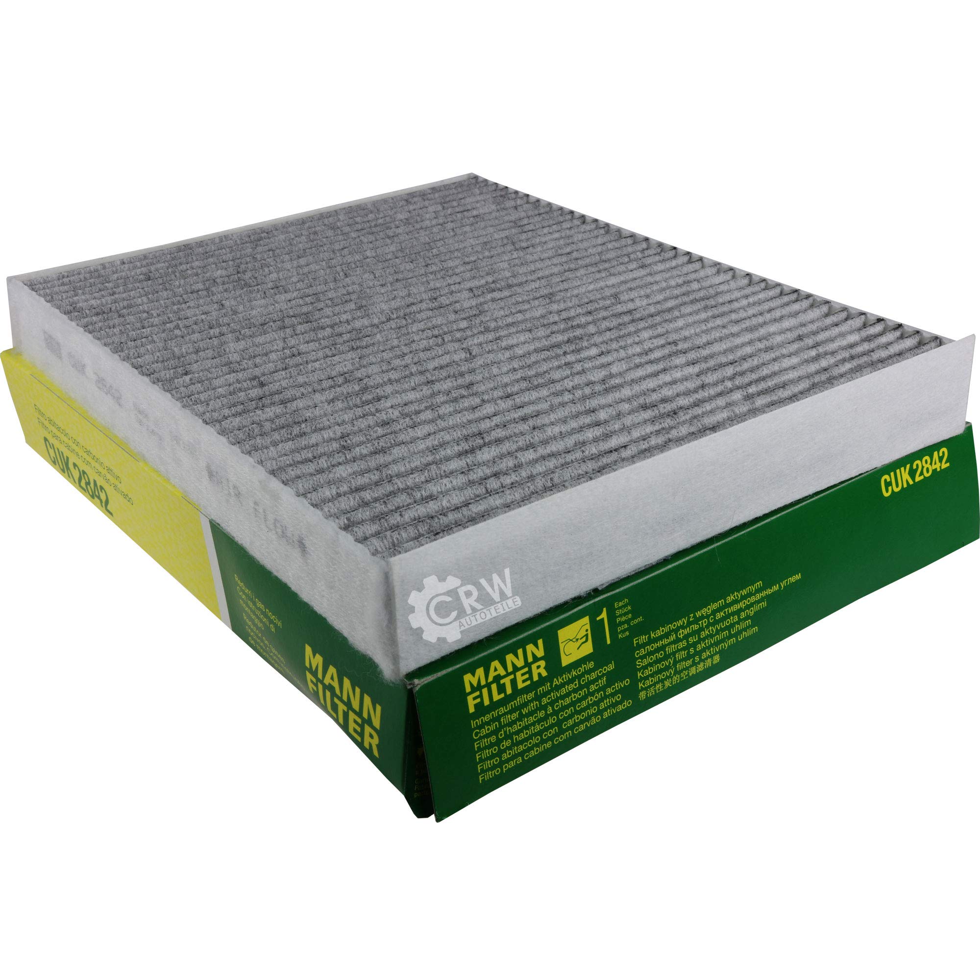 Paquete de inspección Kit de mantenimiento de filtros con filtro de aceite HU 7008 z, filtro de aire C 32 013, filtro de combustible WK 9016, filtro de habitáculo CUK 2842, tornillo de