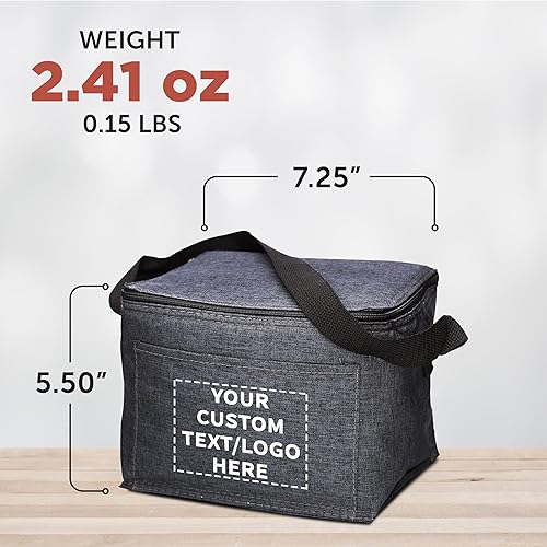 Miniatura 5 de Juego de 100 bolsas de almuerzo aisladas personalizadas, paquete personalizado a granel, perfecta para el trabajo, viajes, eventos al aire libre,