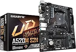 Placa Mãe Gigabyte A520M S2H DDR4, AMD, AM4