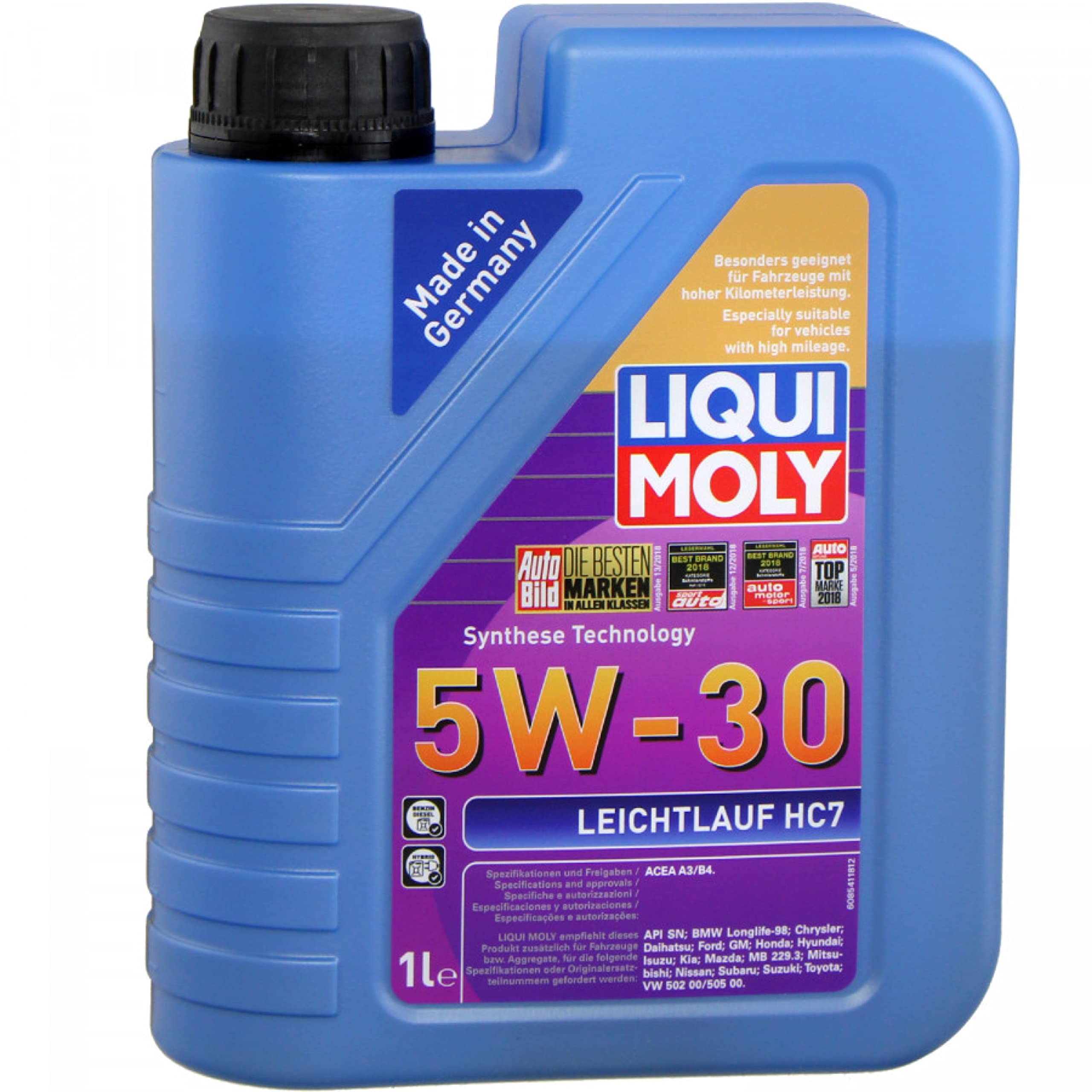 Liqui Moly Leichtlauf HC7 5W-30 1 Litre Otomotiv Bakım Ürünü