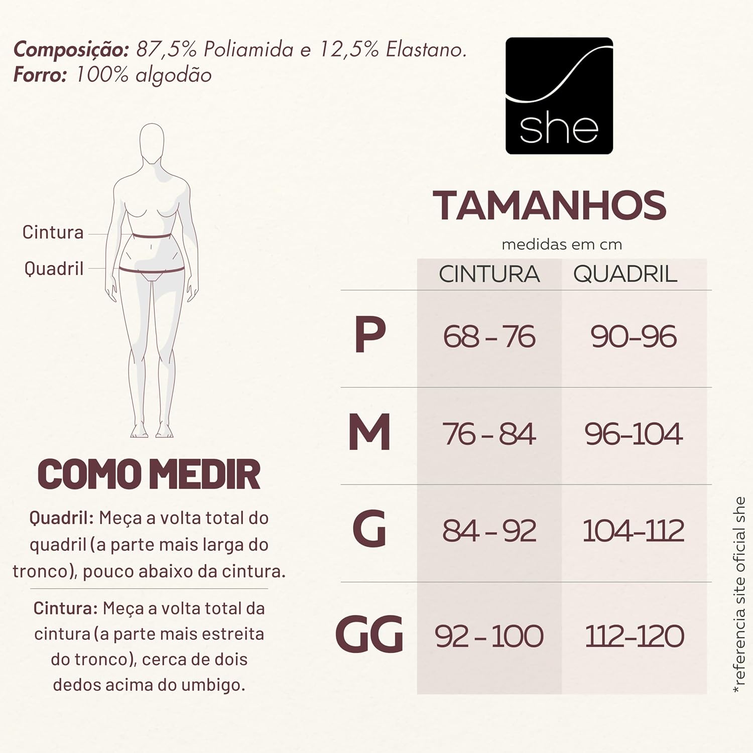 Calcinha Fio Dental Confortável Não Marca Anatômica Poliamida She By Mash Lingerie em promoção! Veja a oferta e mais achadinhos de Moda íntima 5 Hoje é o melhor dia para comprar Calcinha Fio Dental Confortável Não Marca Anatômica Poliamida She By Mash Lingerie com aquele preço maroto! Promoção! Aproveite a oferta! 5