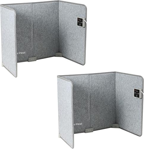 Miniatura 6 de Calentador para debajo del escritorio, silencioso y energéticamente eficiente, calentador personal debajo del escritorio para piernas y pies, para