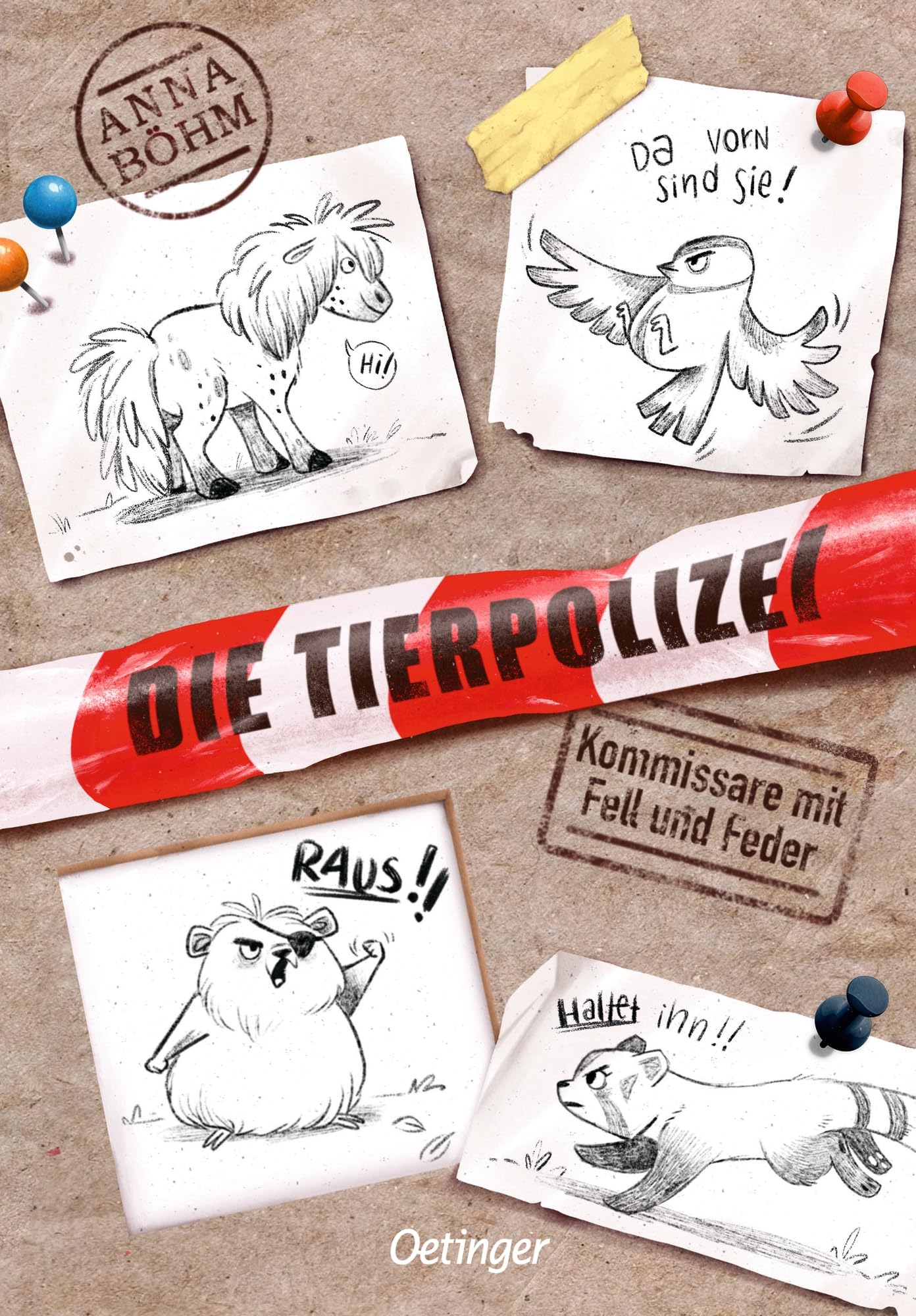 Die Tierpolizei 1. Kommissare mit Fell und Feder: Witzige und spannende Kinderbuchreihe ab 8 Jahren