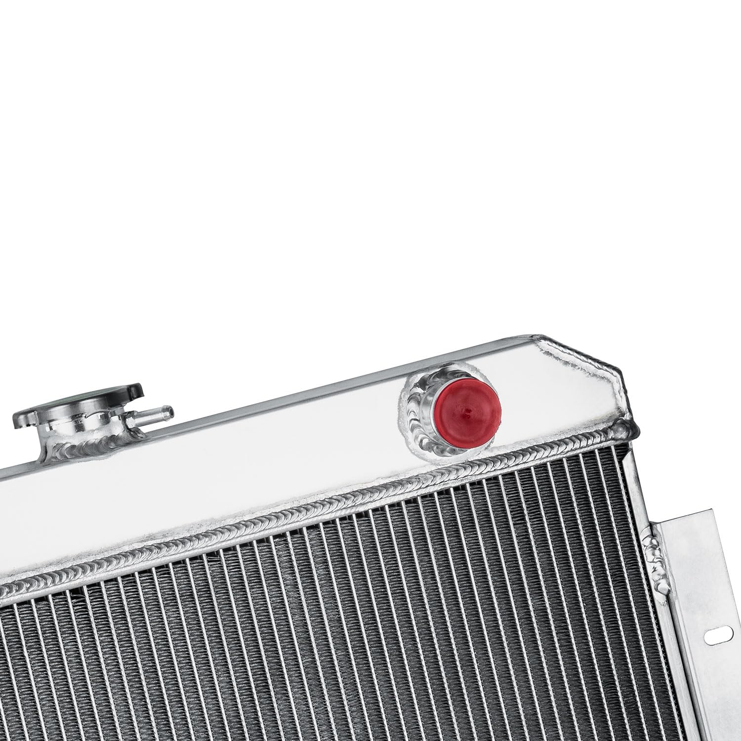 Jeep Radiator 4-Row Aluminum Radiator For Jeep CJ5 CJ7 With Chevy V8 ...