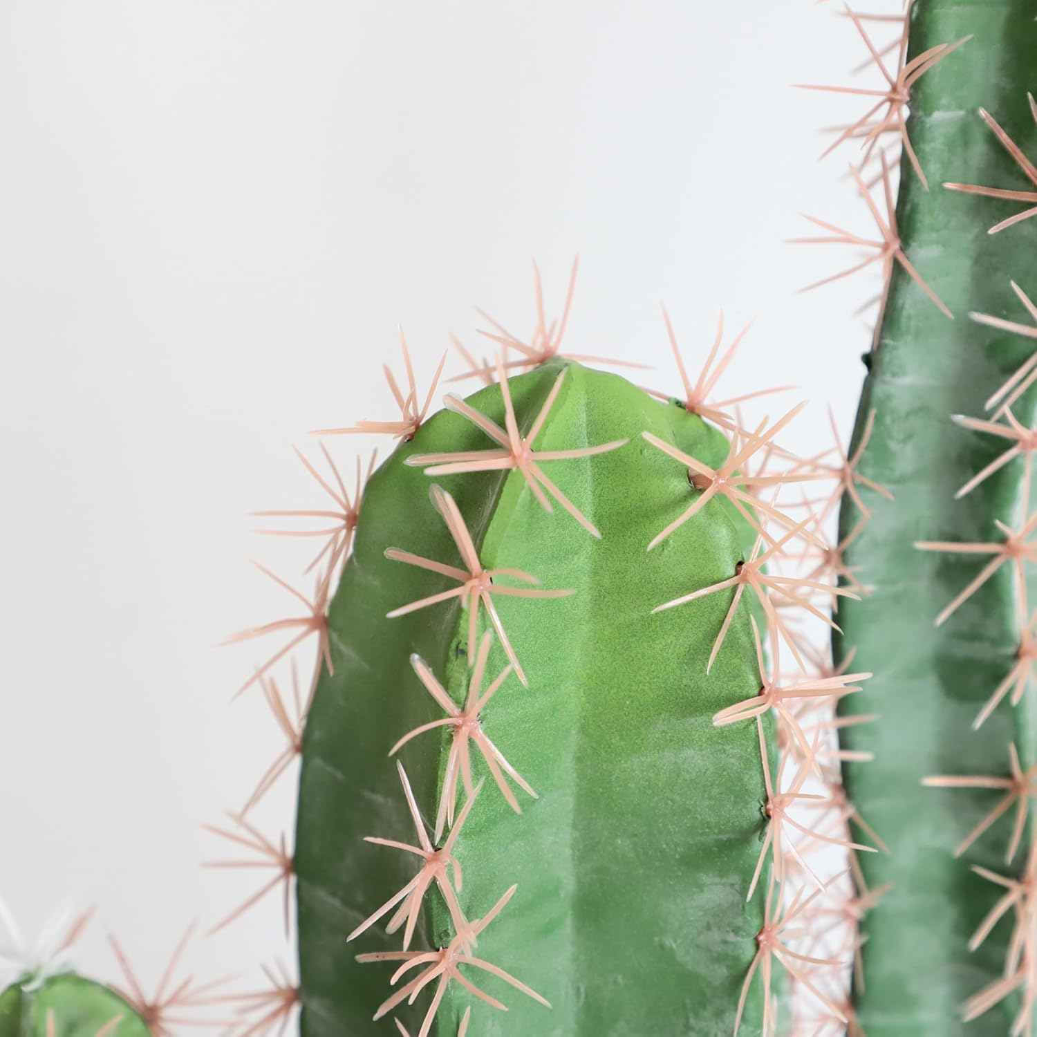 momoplant Artificial Cactus Fake Plant 30 Inch Tall Faux Cacti Plants for Home Garden Office Store Decoration - Image 3