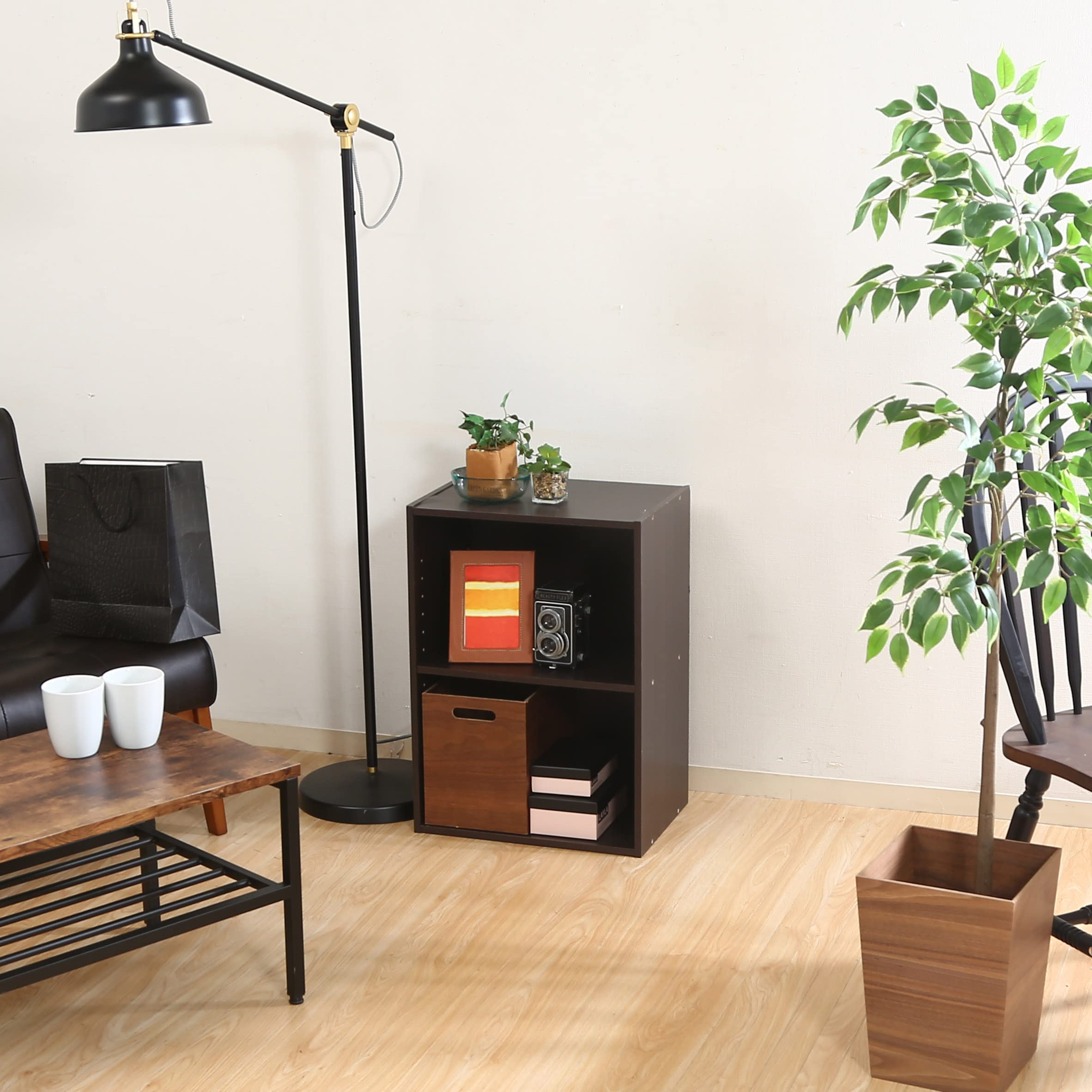 Amazon｜不二貿易(Fujiboeki) カラーボックス 2段 幅41.8cm 奥行29cm