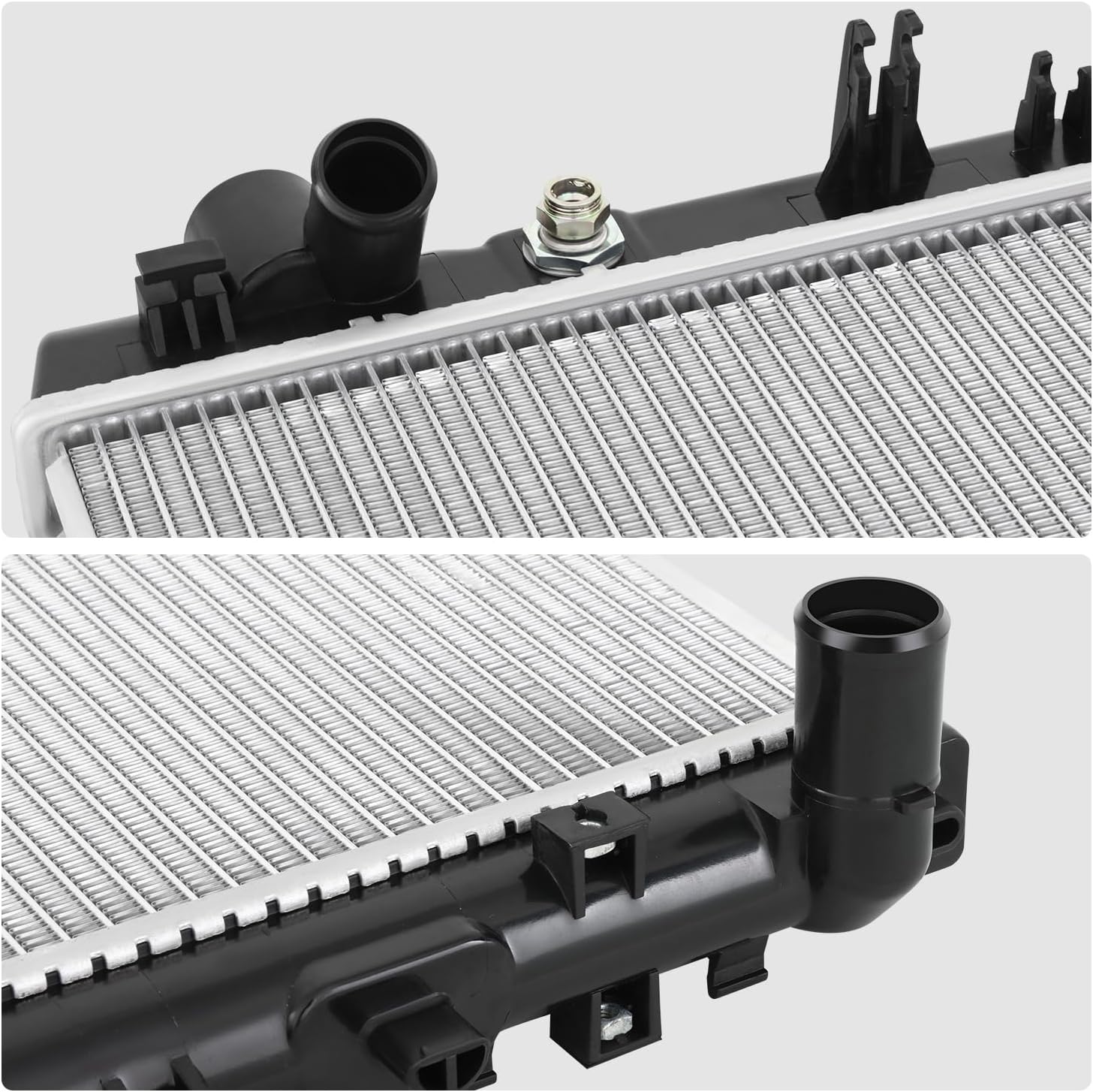 DNA MOTORING Front Fatctory OE Style RadiatorCompatible With 2012-2015 Camaro 6.2L, 7.0L AT, 13345, OEM-RA-13345