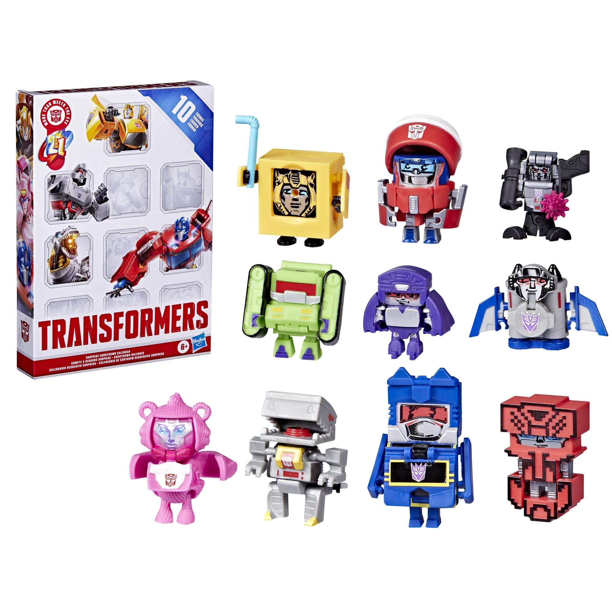 新品即発送 Surprise Countdown Calendar Amazon.com: Transformers Surprise Mini Action Figures 10-Pack | 10