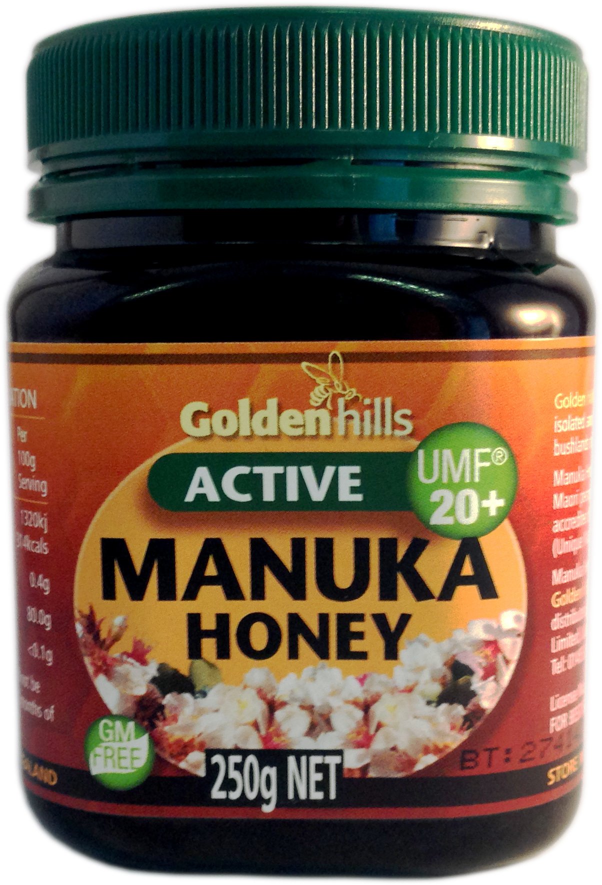 Golden Hills Manuka Honey 20+ 250g by PROMOPHARMA SpA
