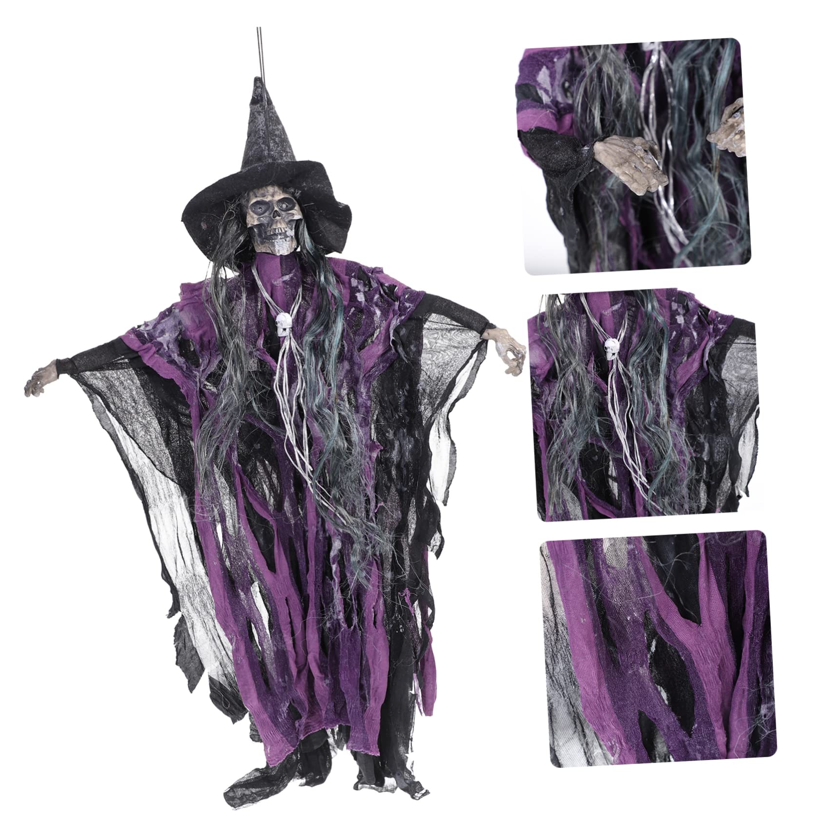 TOPBATHY 2 Decorazioni Di Halloween Da Appendere Per Feste Atmosfera Spettrale E Inquietante