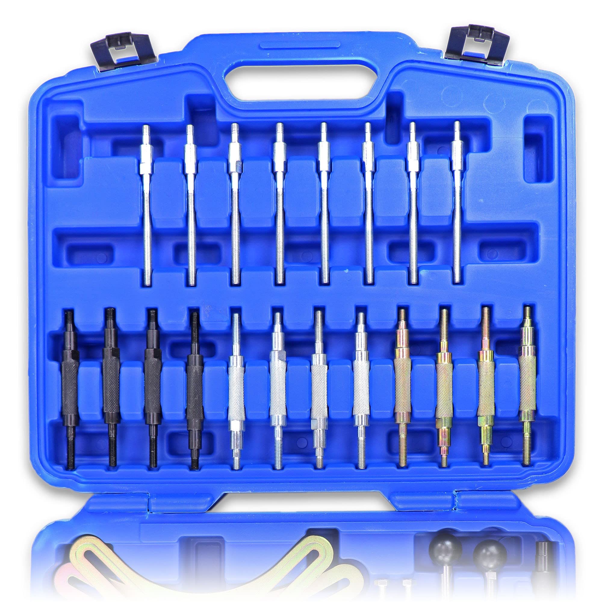 ENVA 38-TLG Utensile per frizioni sac e X-tend Utensile per Lo smontaggio del Gruppo Frizione con Passo a 3 e 4 Fori Utensile per Il centraggio della Frizione