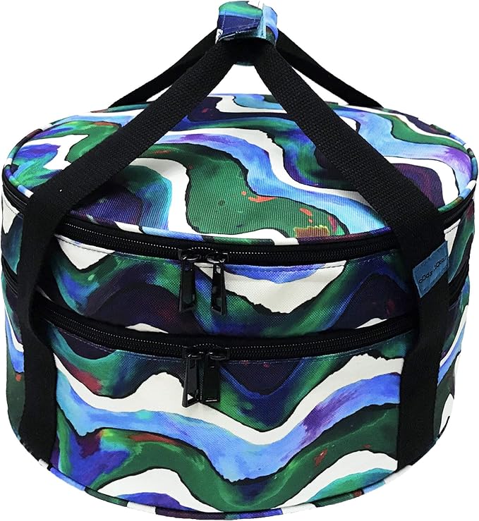 Pie Carrier, Round Casserole Carrier, Insulated Casserole