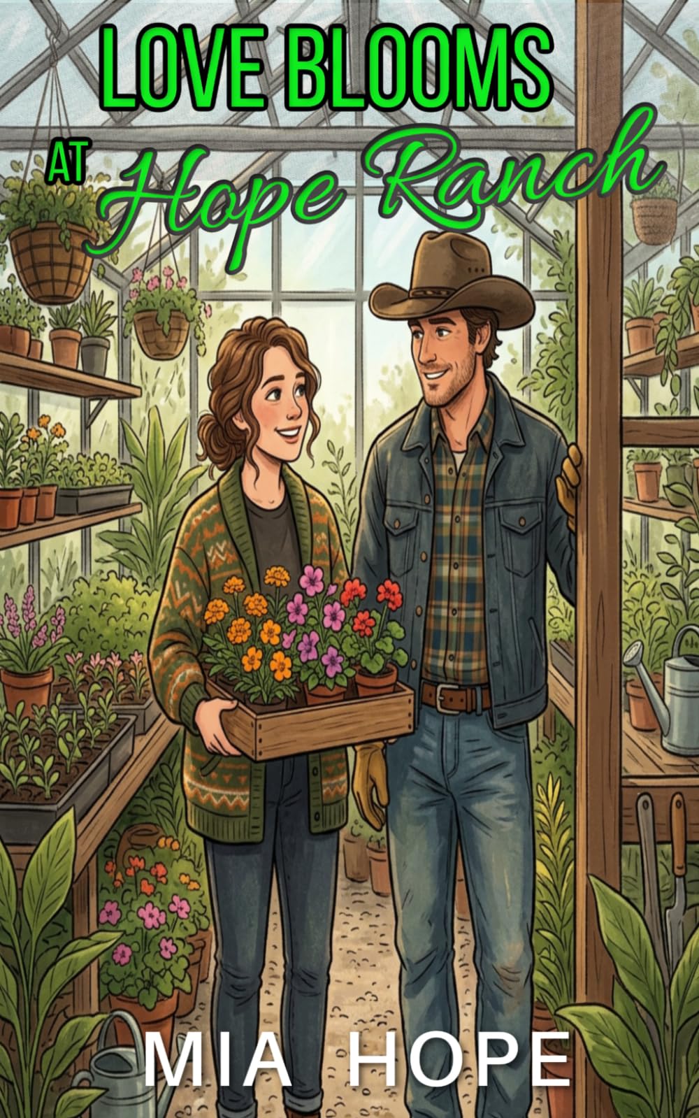 Love Blooms at Hope Ranch: A Small-Town Opposites Attract Clean and Wholesome Romance
