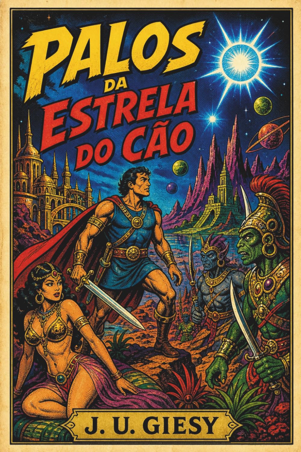Palos da Estrela do Cão: Uma aventura de ficção científica clássica entre mundos