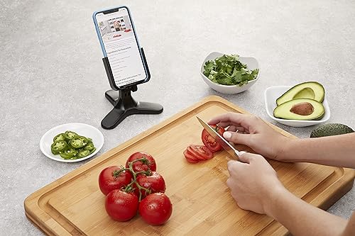 Vista 25 de WeatherTech DeskFone - Soporte universal para teléfono celular de escritorio (perillas metálicas negras)